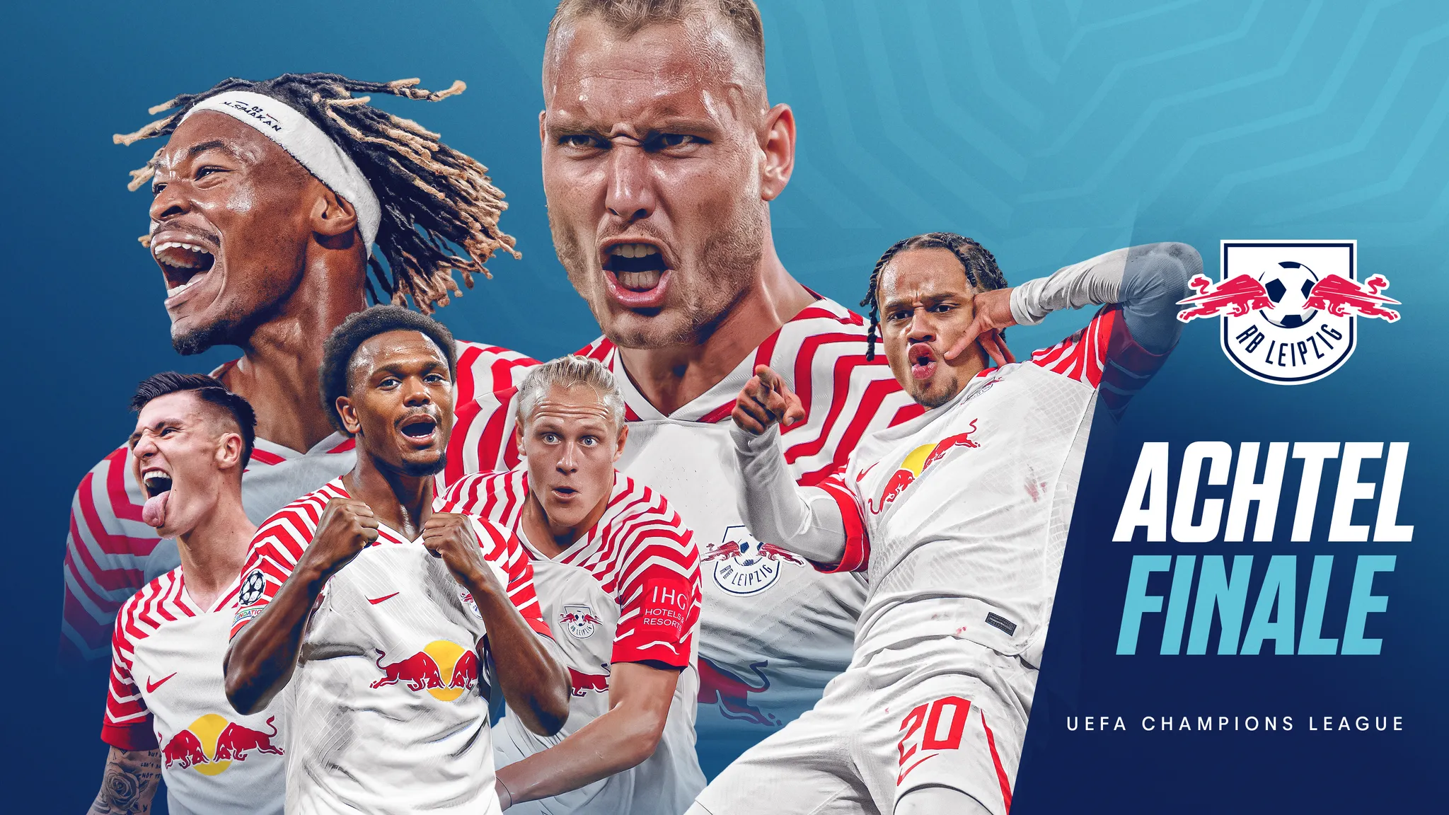 RB Leipzig steht zum vierten Mal im Achtelfinale der UEFA Champions League.