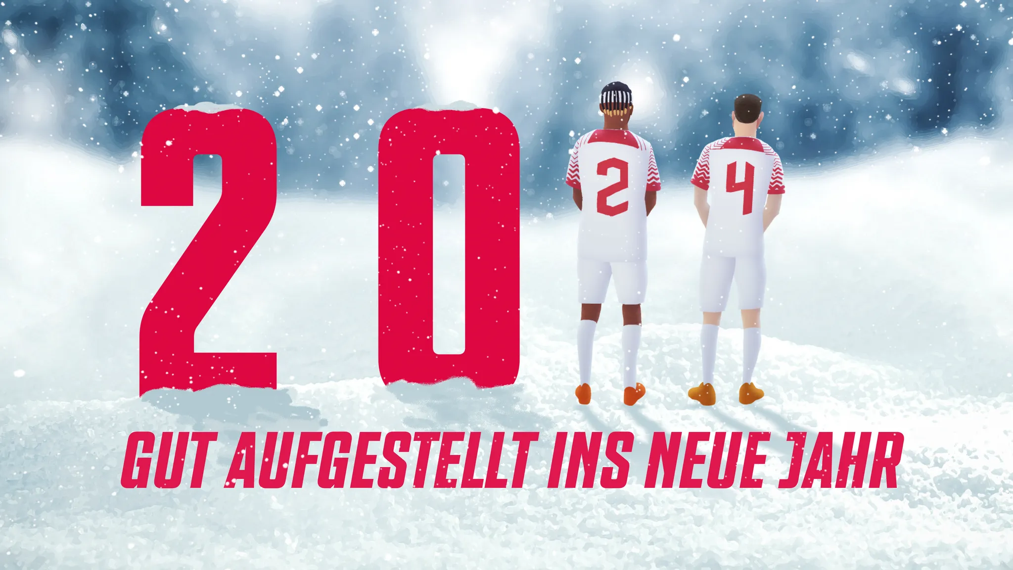 Weihnachtsgrüße von RB Leipzig