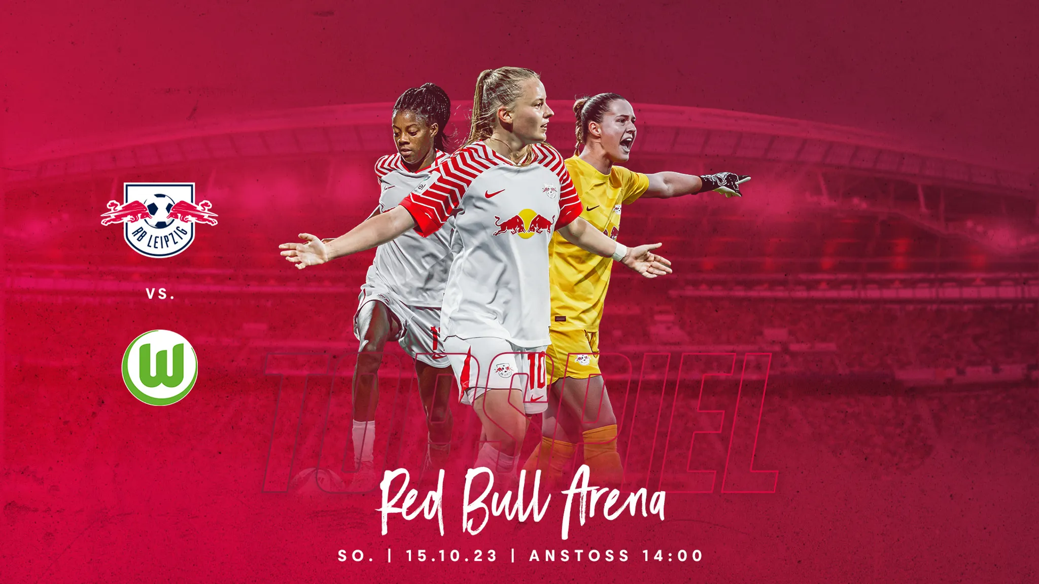 RBL-Frauen: Top-Spiel gegen Wolfsburg steigt in der Red Bull Arena