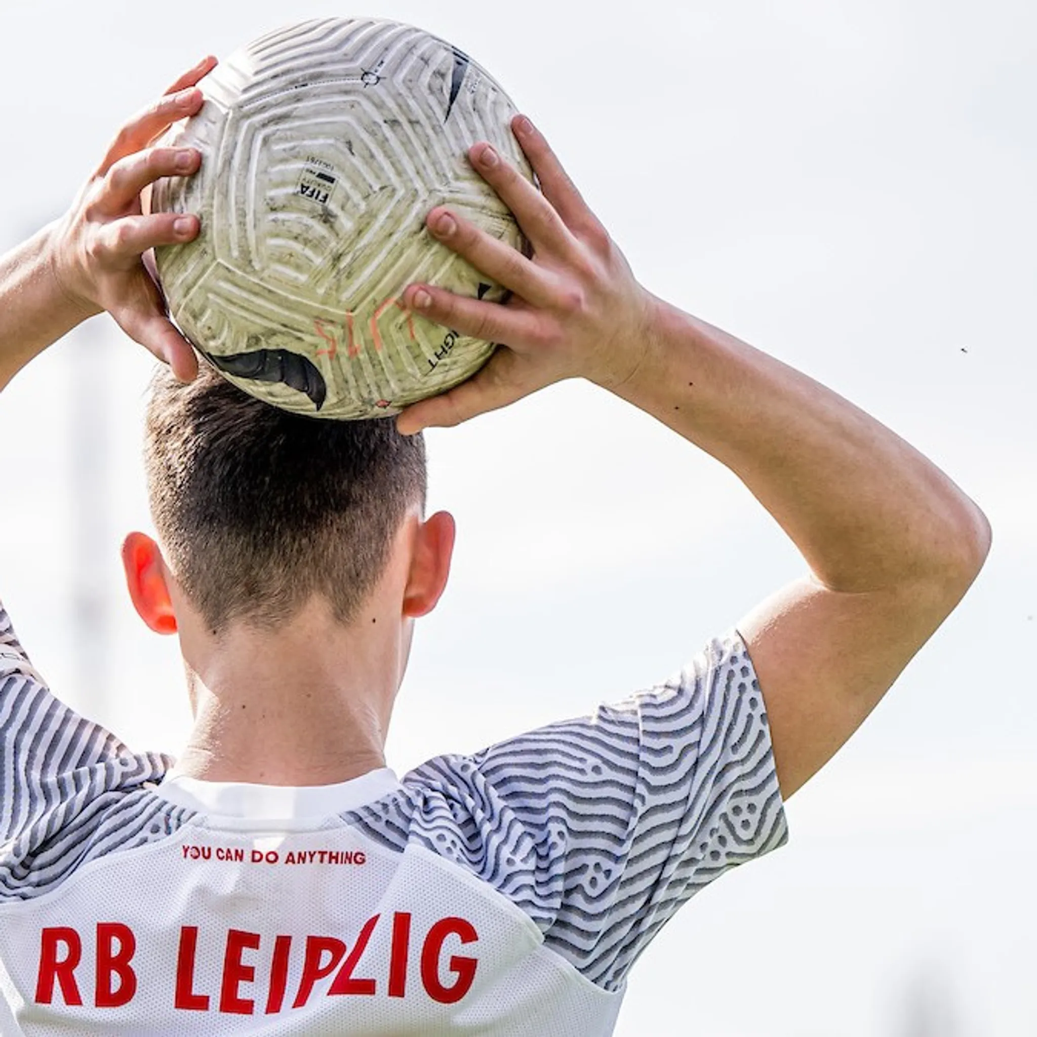 Spieler der U15 von RB Leipzig