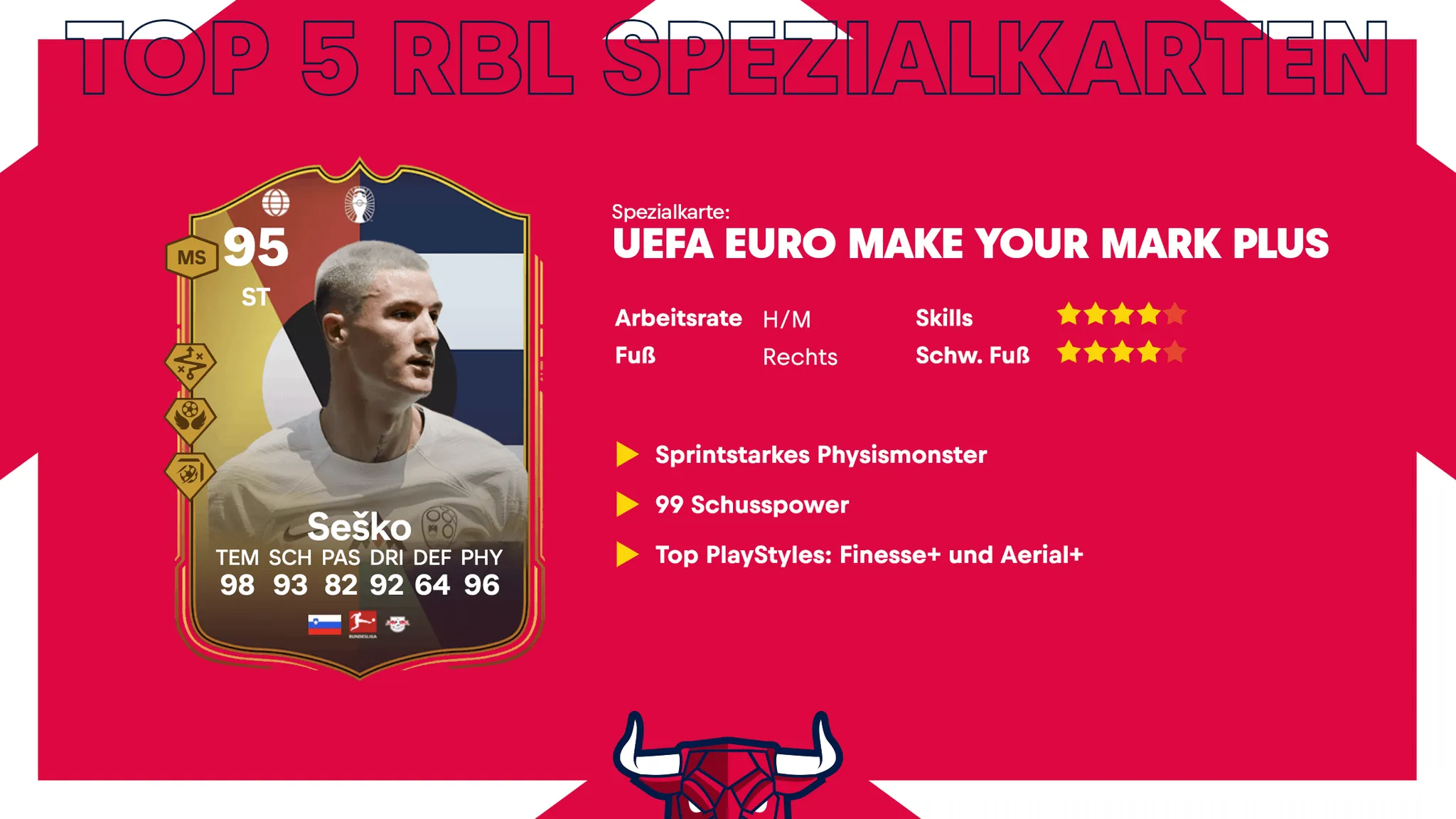 Benjamin Sesko - UEFA Euro Make Your Mark Plus
