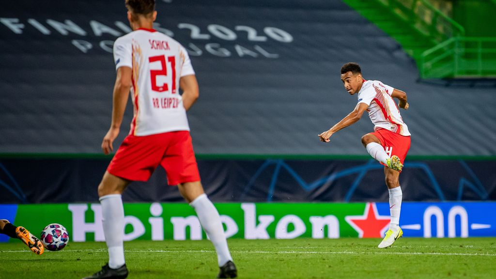 Tyler Adams scores winning goal for RB Lepizig in Champions League  quarterfinal vs. Atlético Madrid