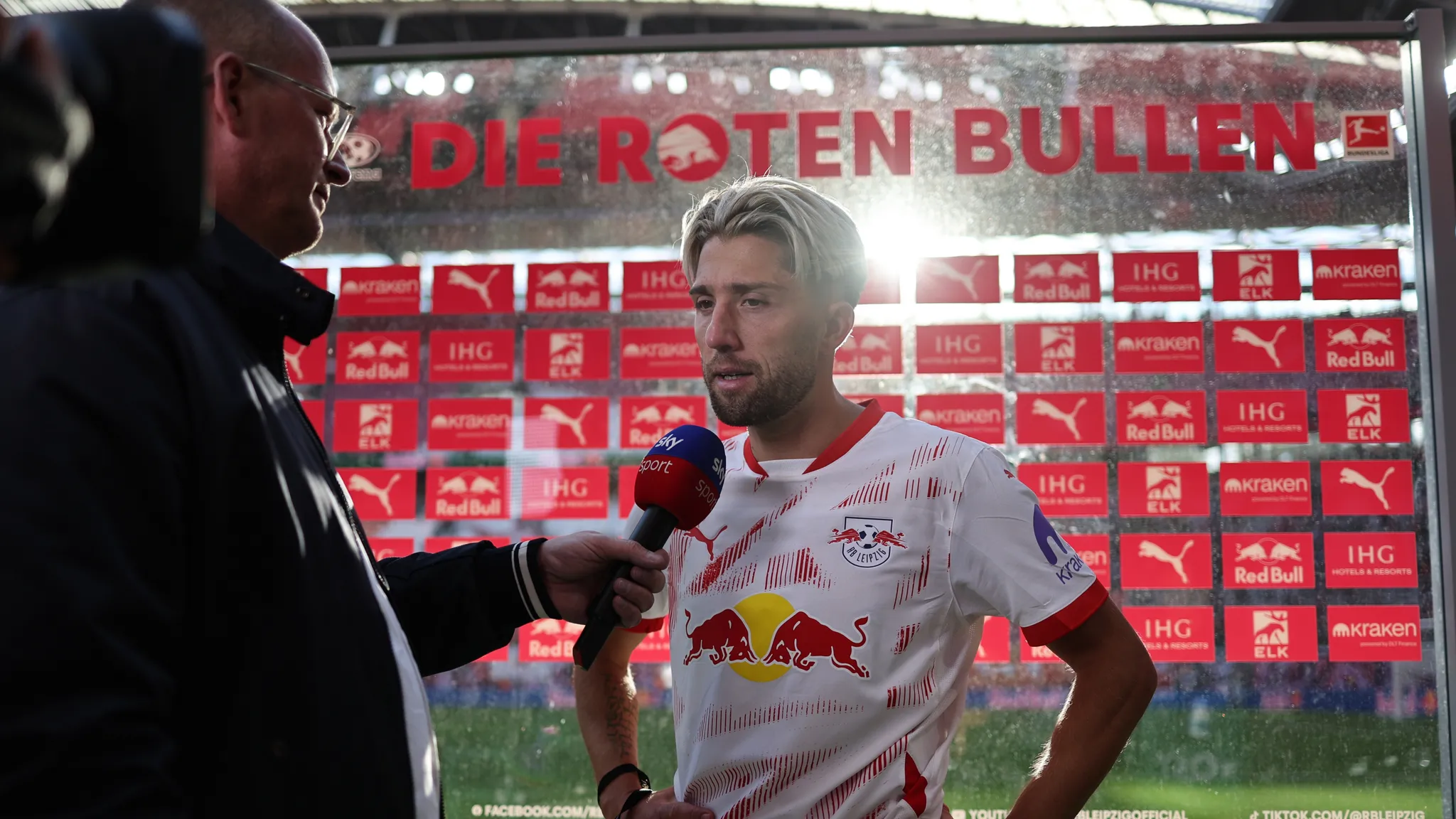 Kevin Kampl nach dem Spiel im Sky-Interview.