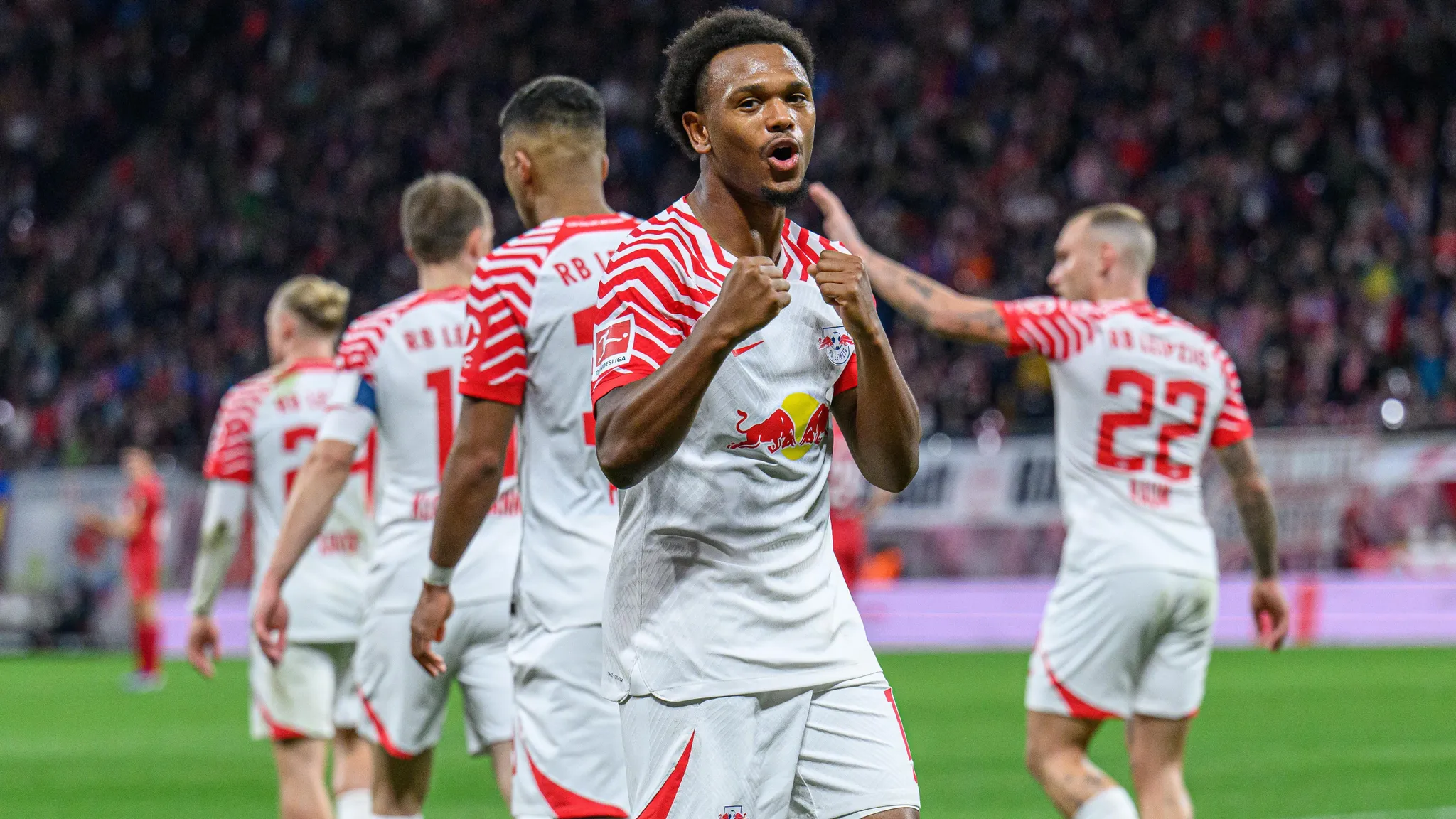 Lois Openda traf in seiner Debüt-Saison bei RB Leipzig 28 Mal.