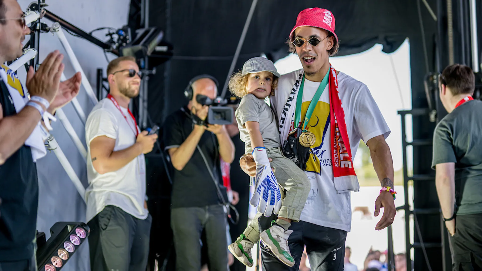 Anfang Juni verteidigte unsere Nummer neun mit RB Leipzig den DFB-Pokal.