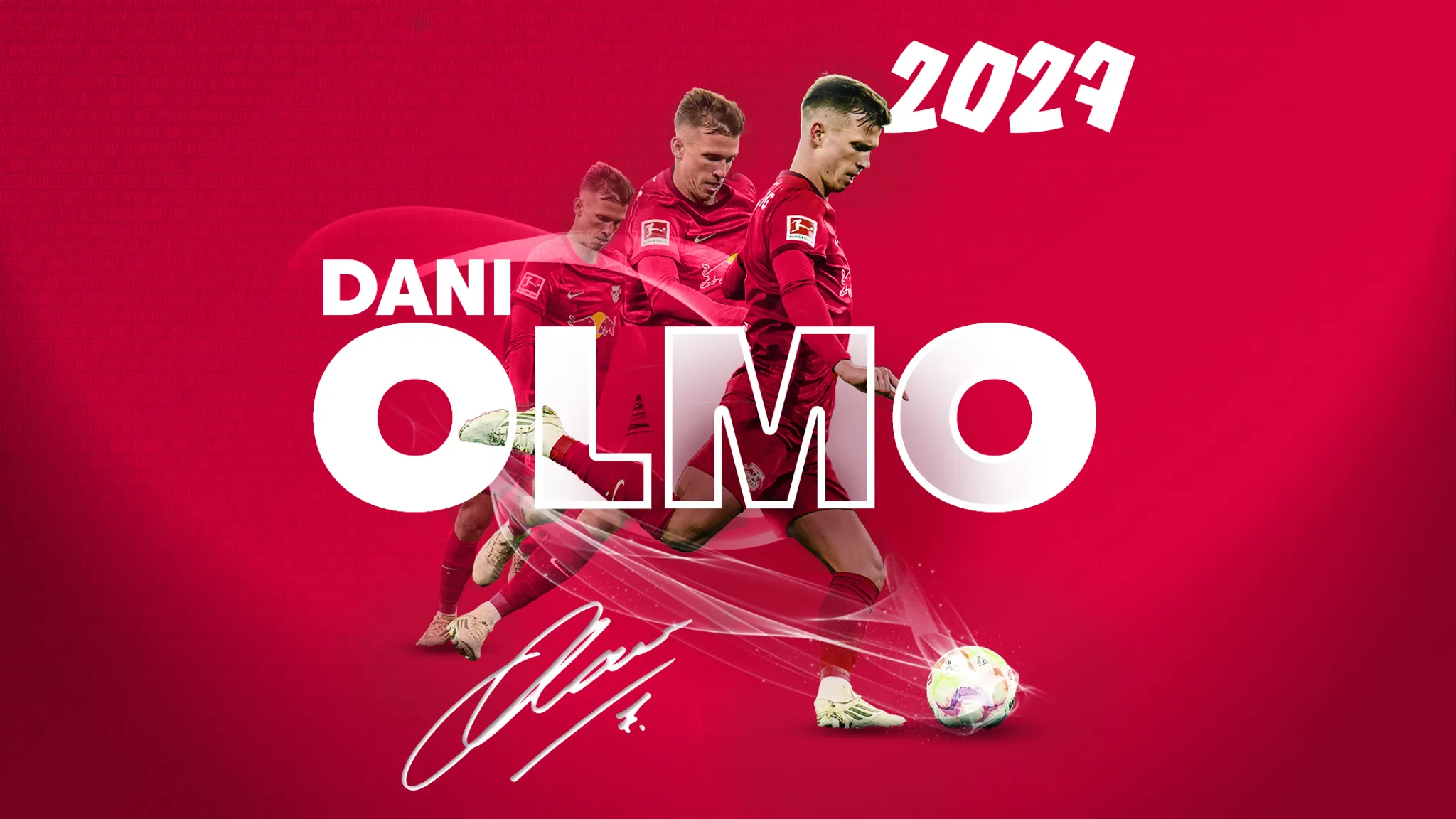 Dani Olmo hat seinen Vertrag bei den Roten Bullen verlängert