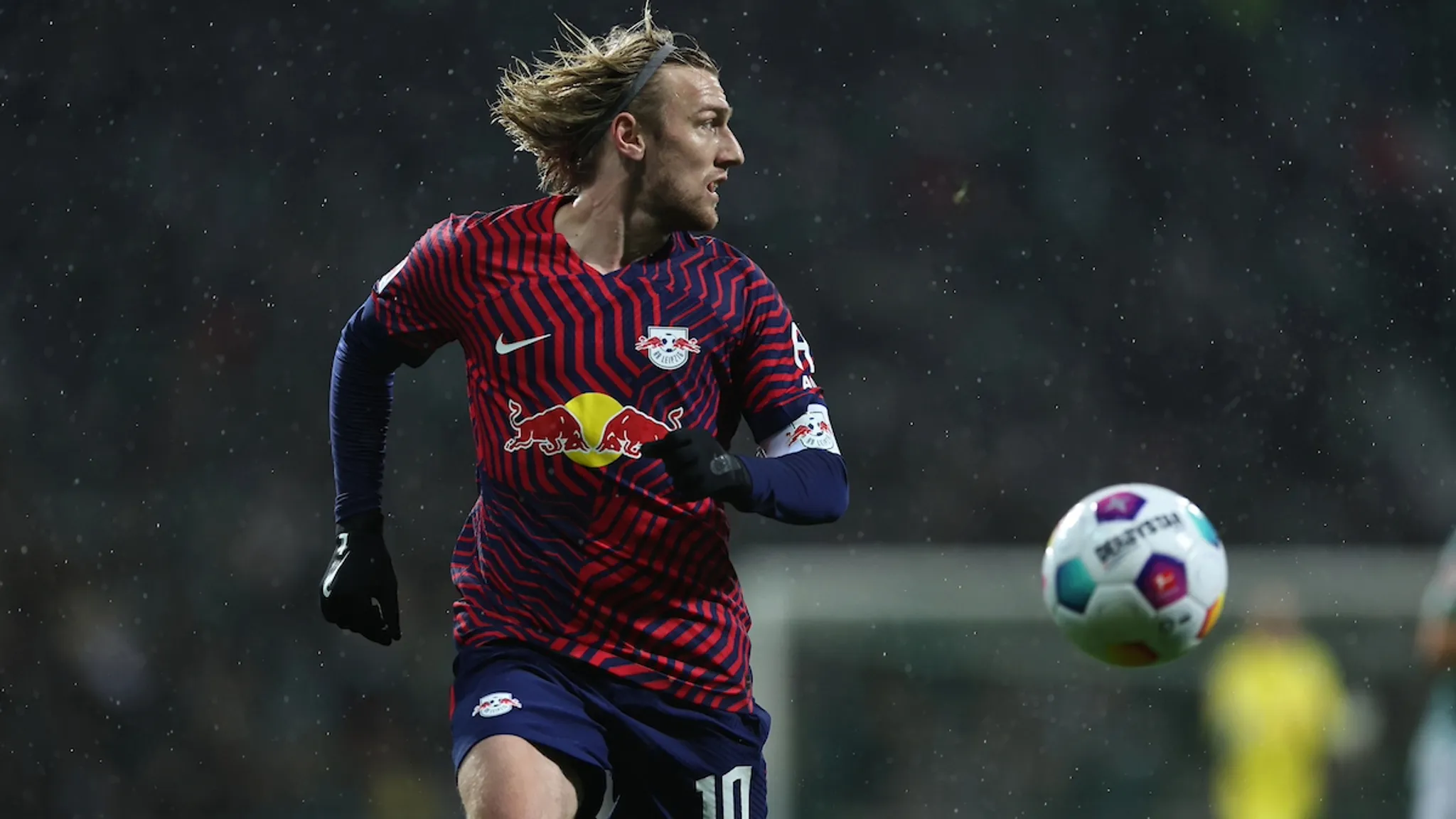 Emil Forsberg captained Leipzig in his last-ever game for the club.