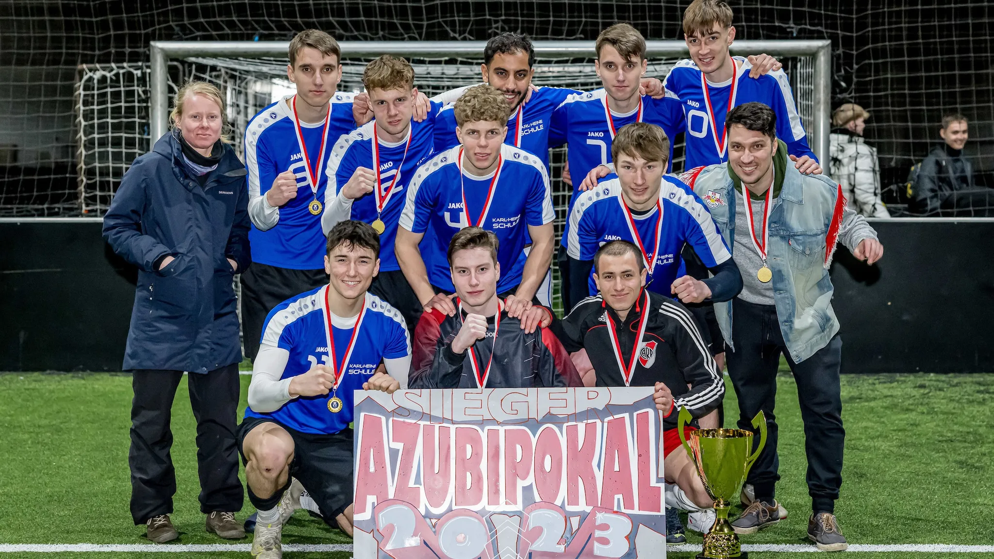 Sieger RBL-Azubi-Pokal 2023 (Herren): Berufsschulzentrum Karl-Heine-Stammschule