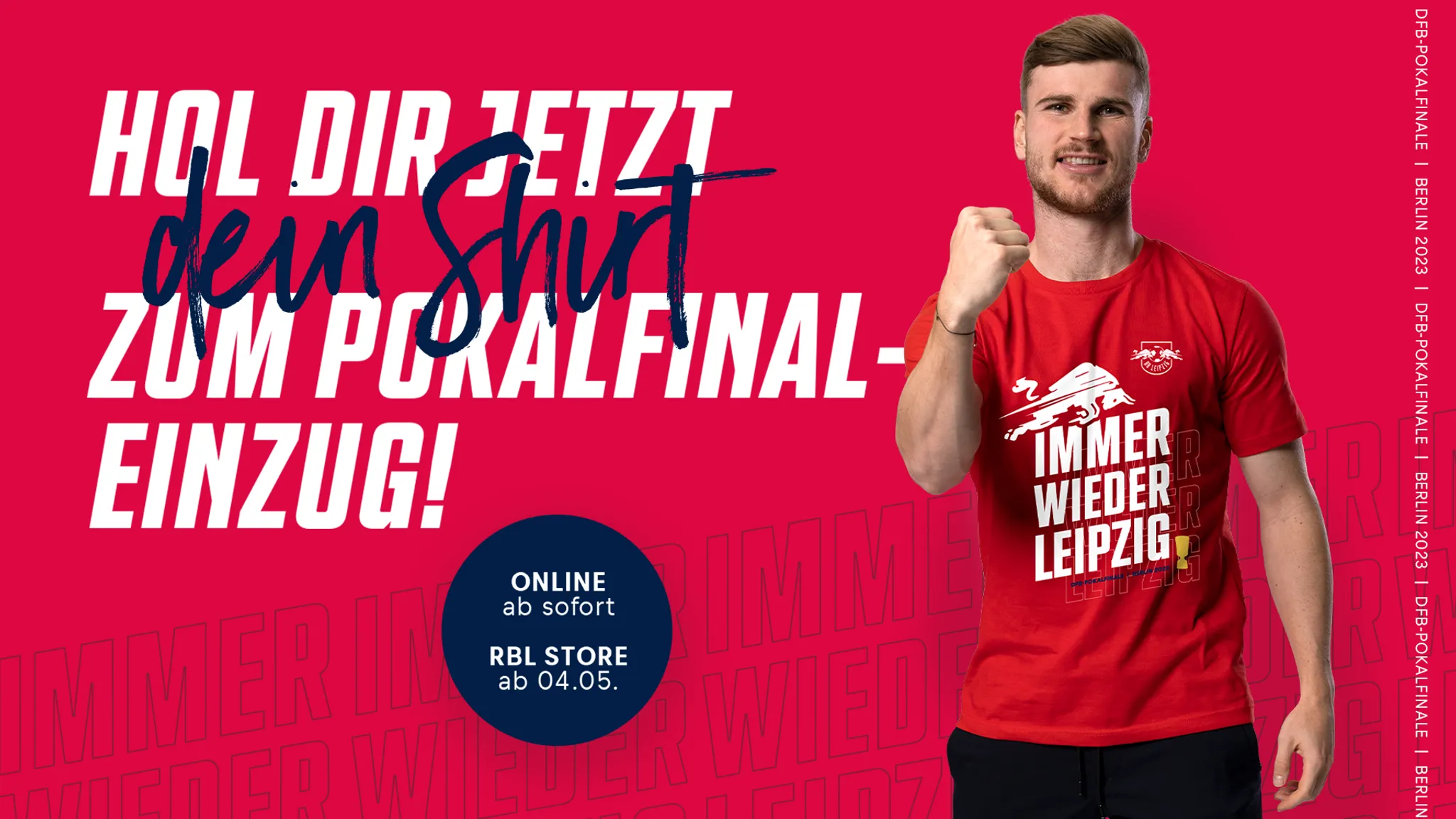 Fan-Kollektion zum Einzug ins DFB-Pokalfinale | RB Leipzig