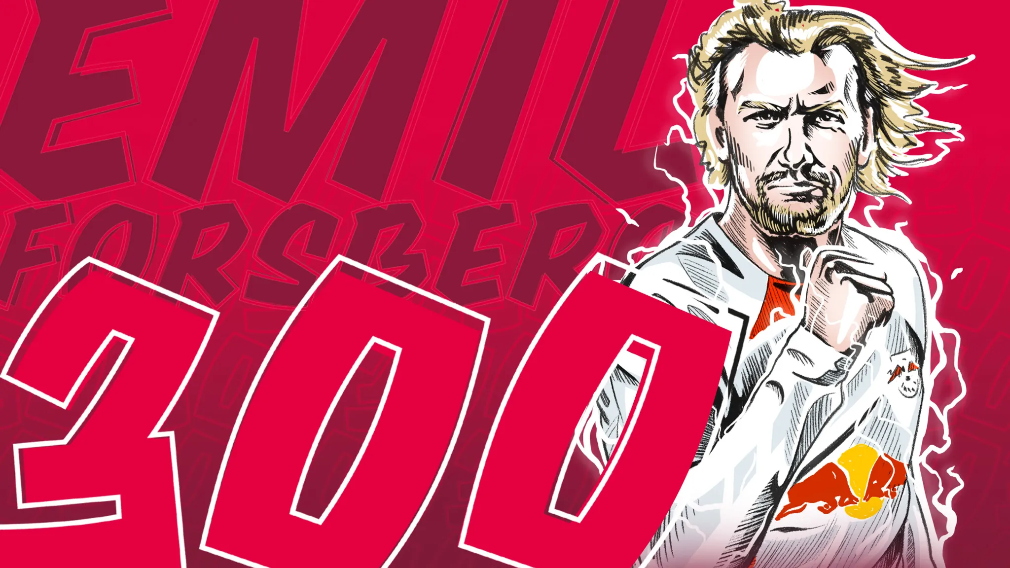 Emil Forsberg von RB Leipzig macht sein 300. Spiel für den Klub.