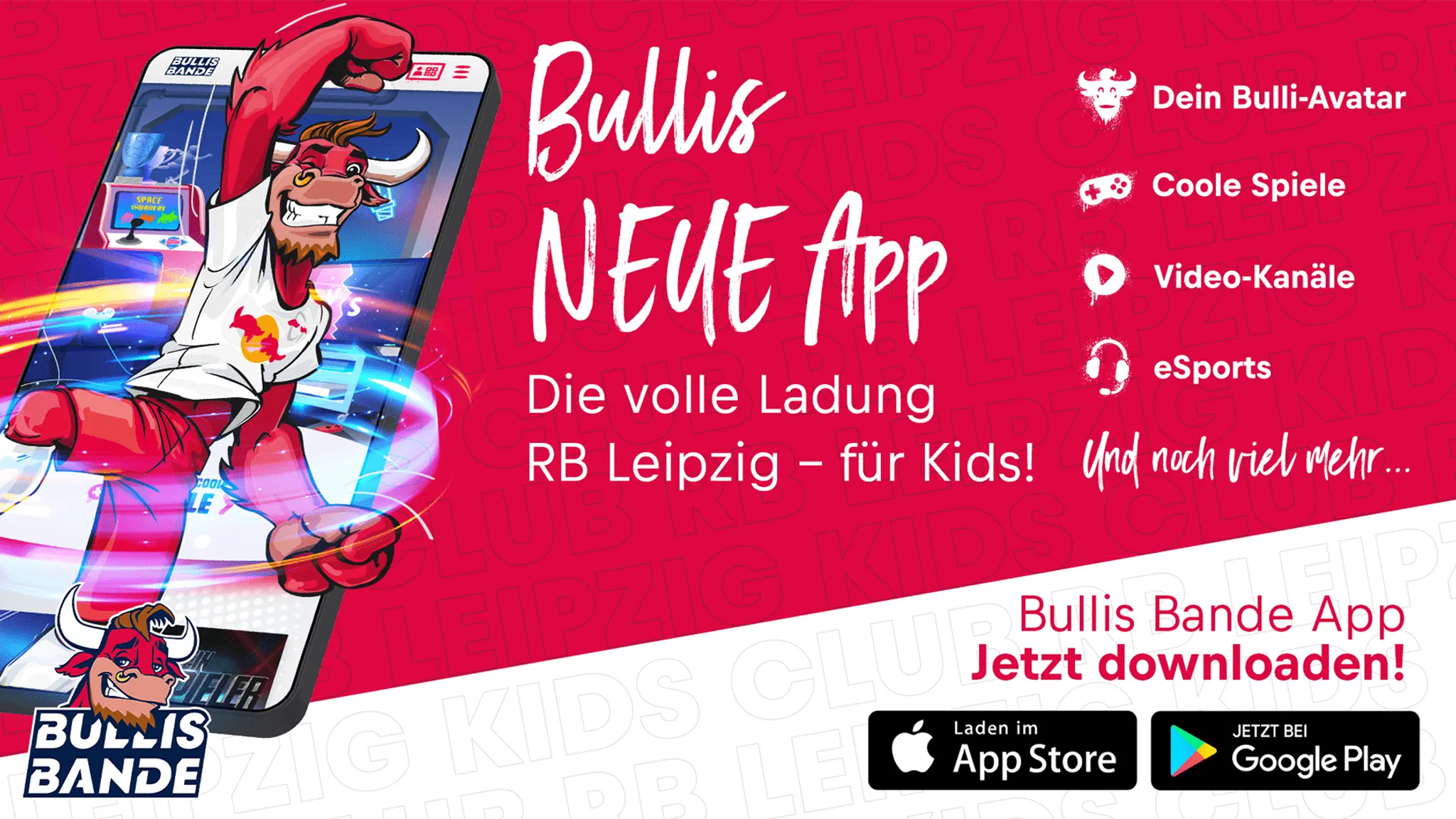 Die neue Bullis Bande App ist jetzt zum Download verfügbar.