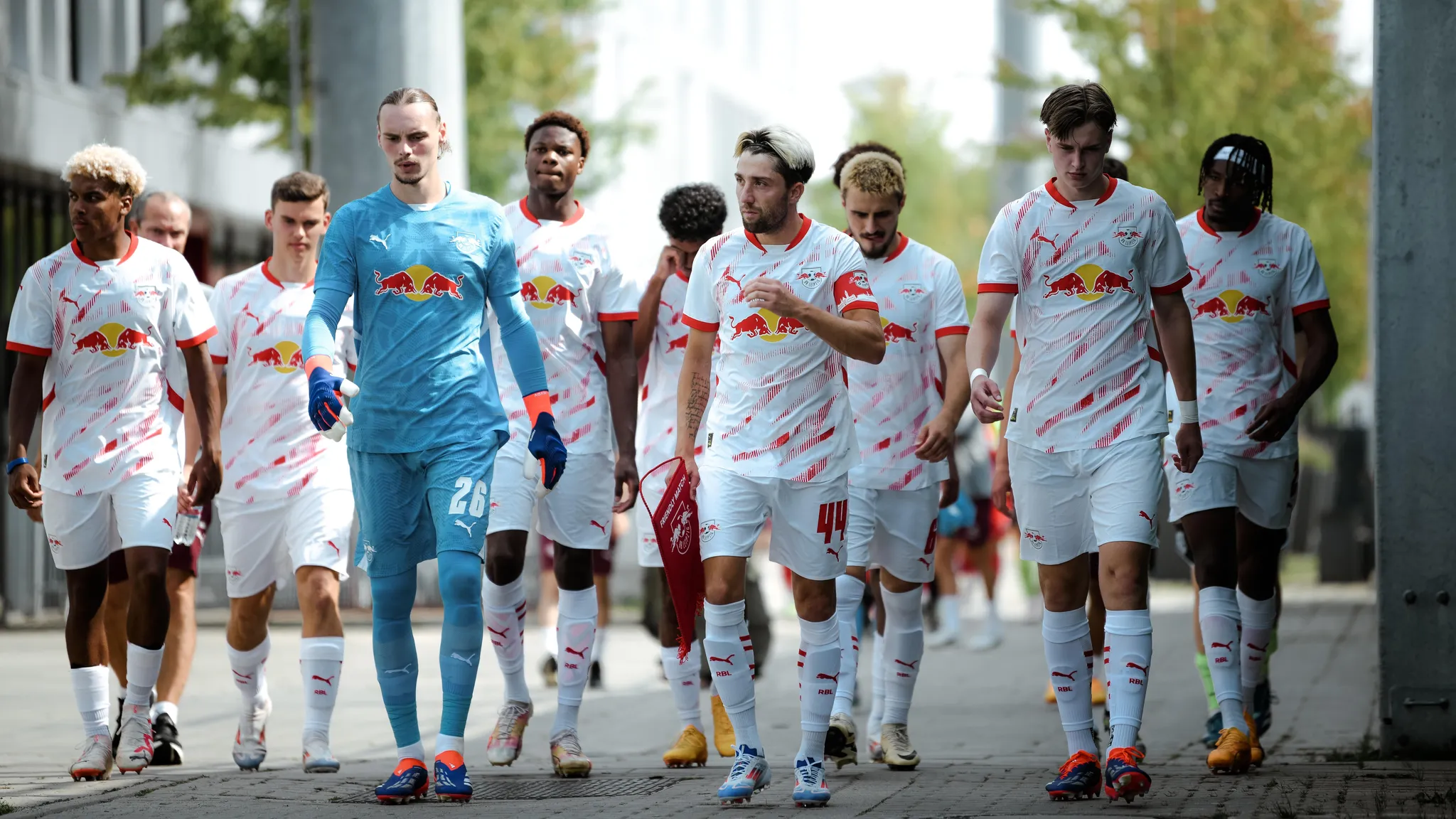 The first team of RB Leipzig.