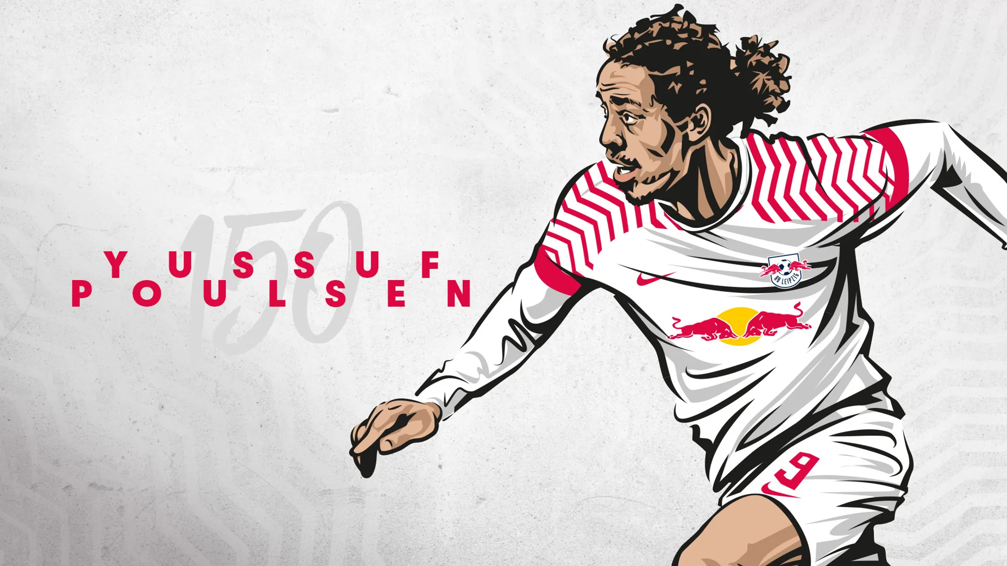 Yussuf Poulsen markierte gegen Manchester City seinen 150. Scorerpunkt im Trikot von RB Leipzig.