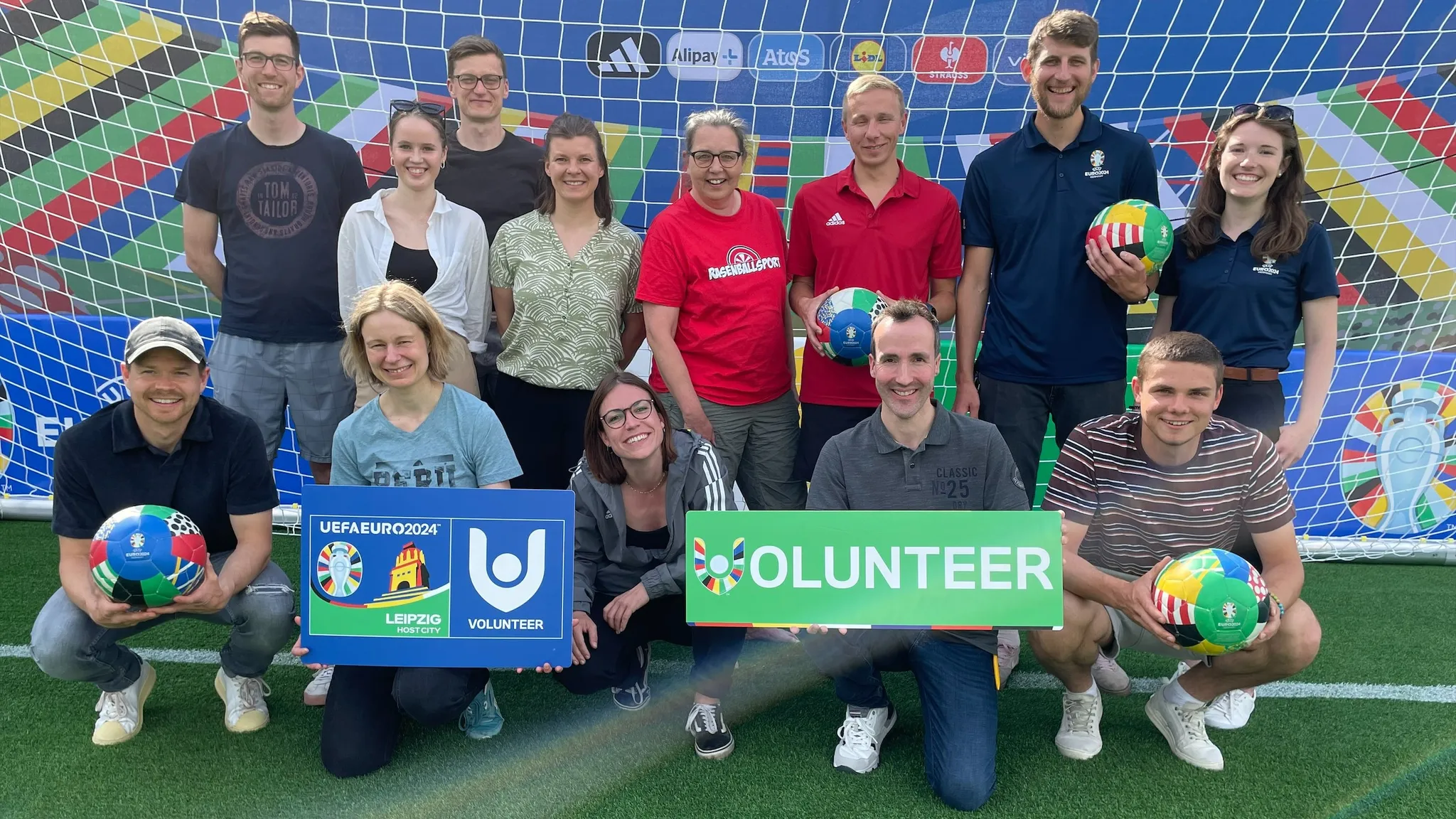 Domme Kaiser beim Countdown zur UEFA EURO 2024