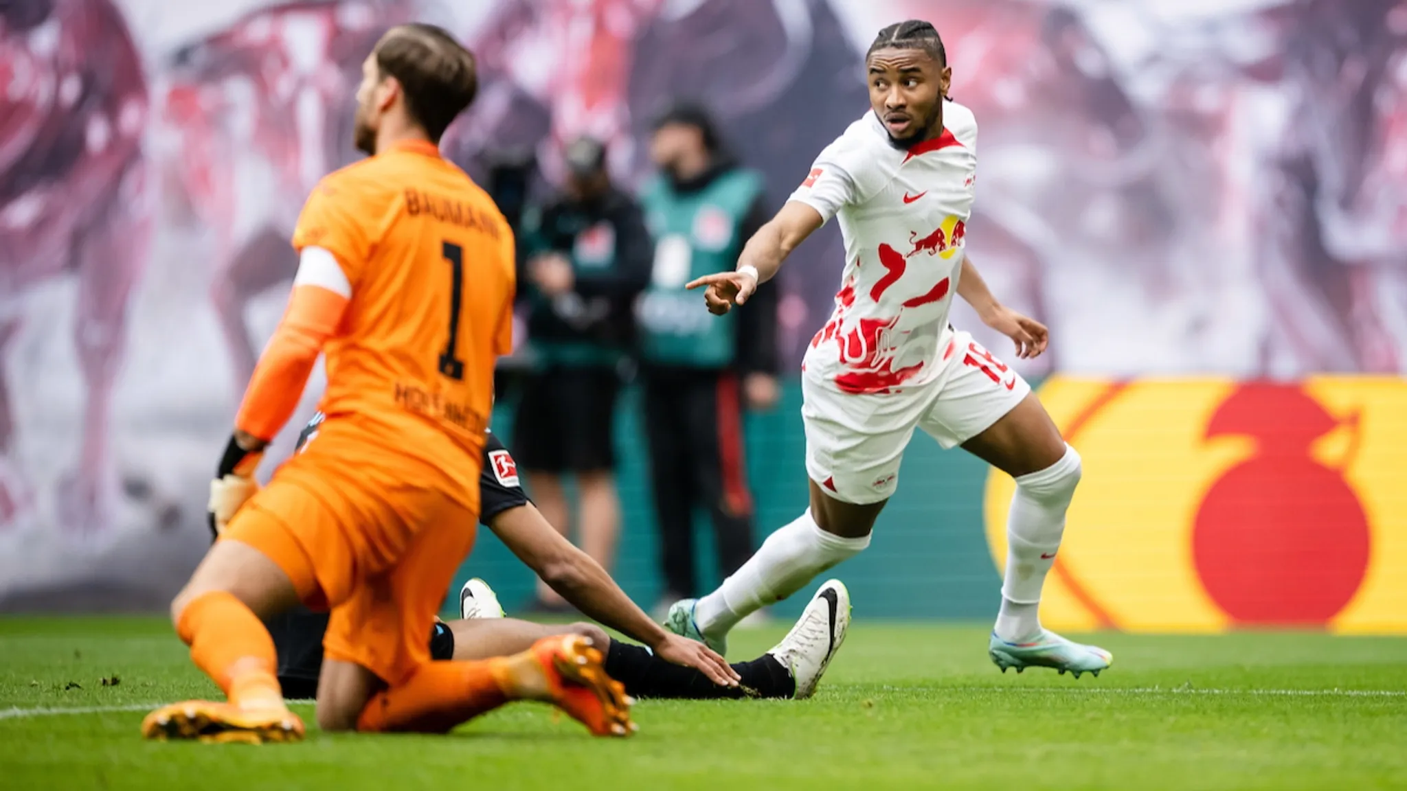 Am 29. April dieses Jahres gewann RB Leipzig in der Red Bull Arena mit 1:0 gegen Hoffenheim. Siegtorschütze: Christopher Nkunku.