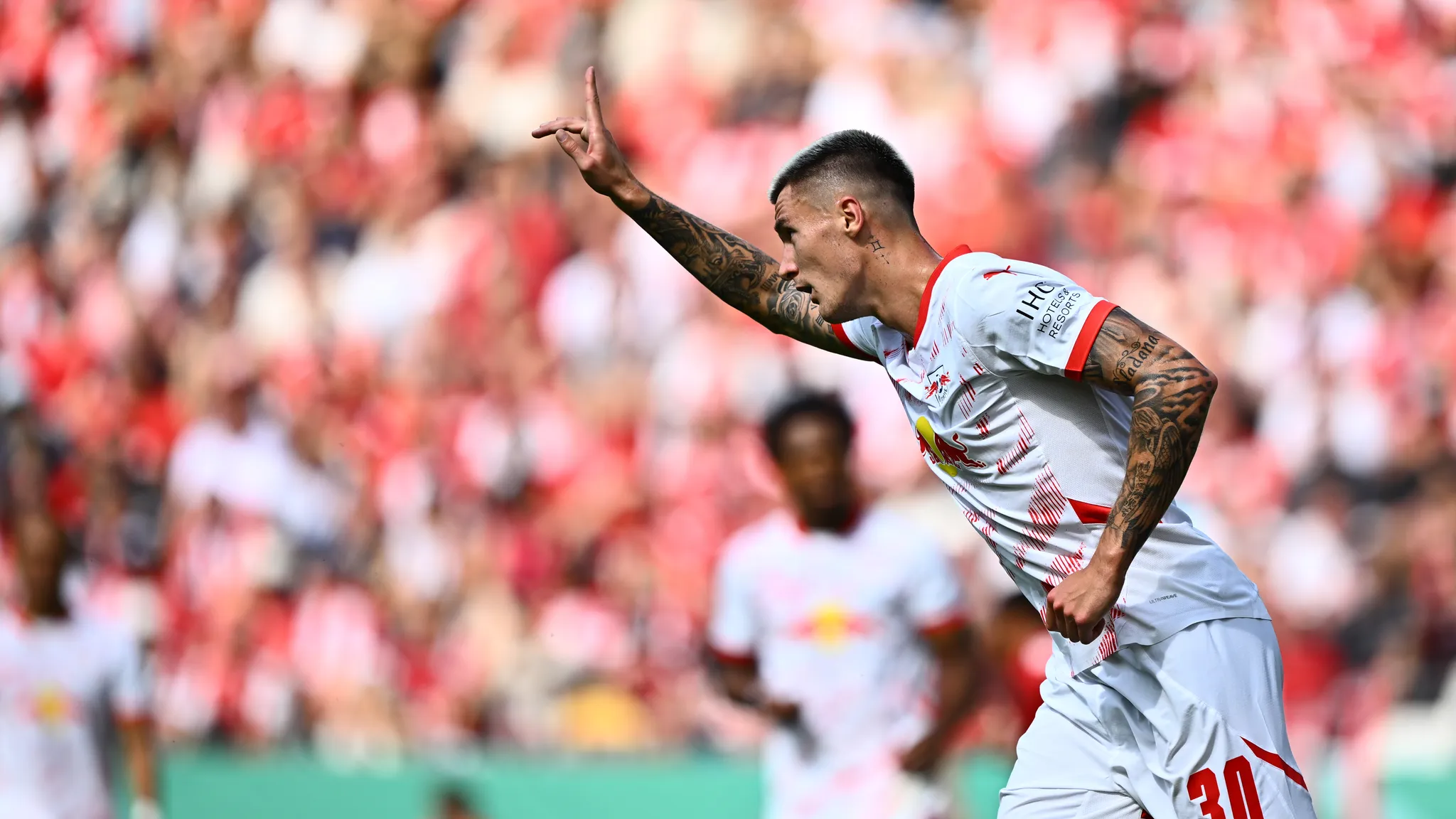 1. Runde DFB-Pokal, Rot-Weiss Essen gegen RB Leipzig.