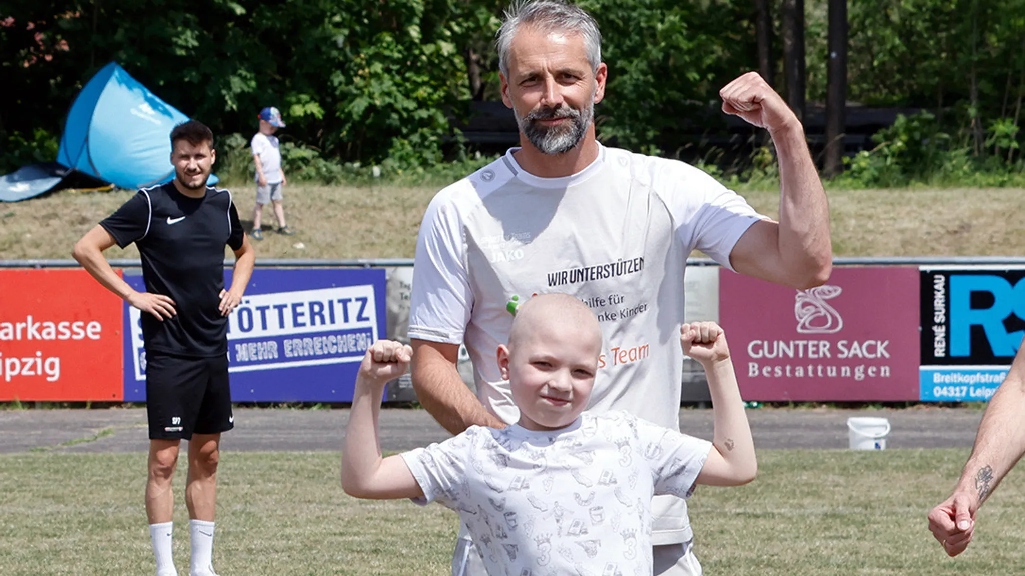 Marco Rose nimmt auch in diesem Jahr wieder am Benefizturnier „Kick den Krebs“ teil.