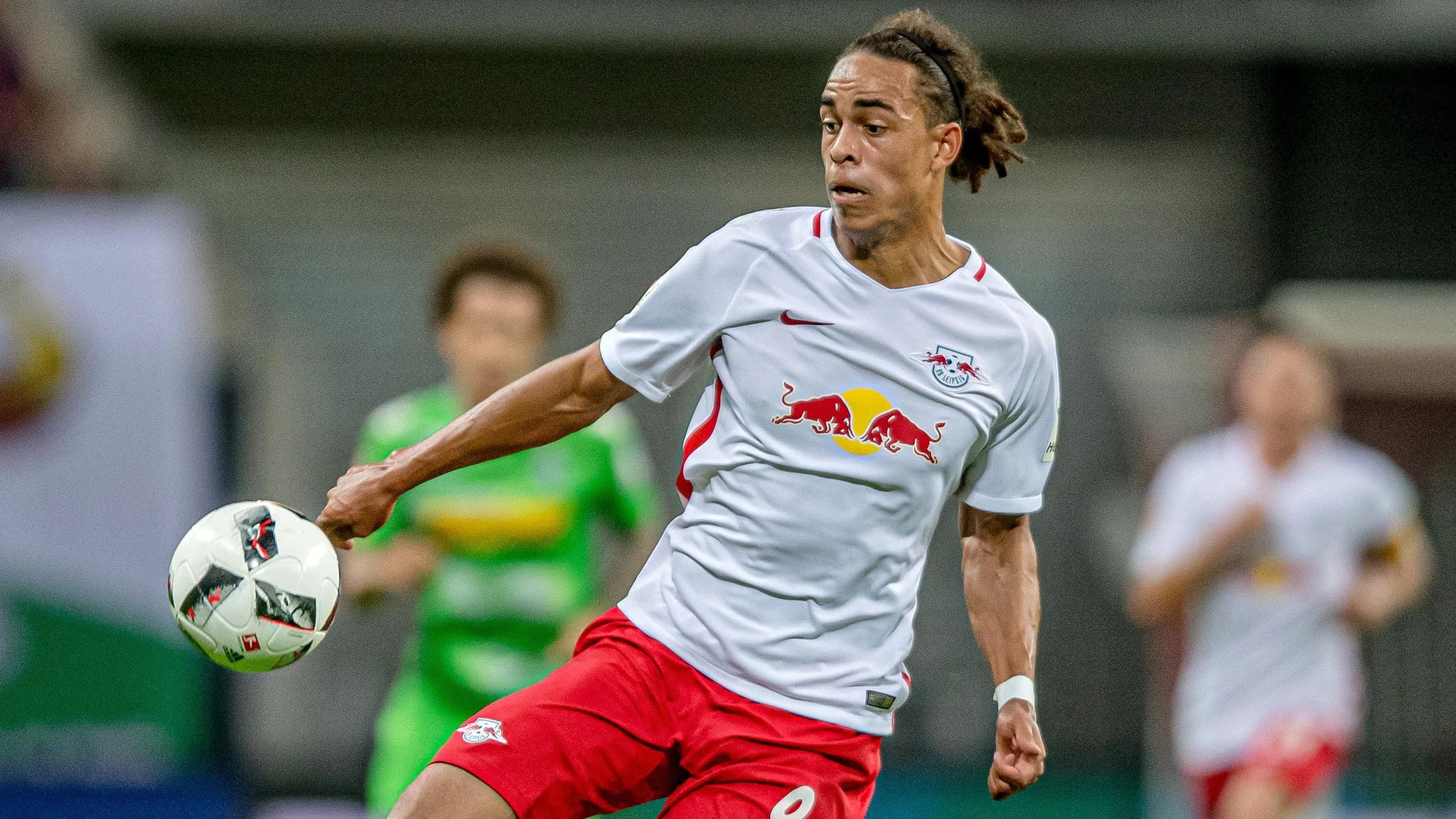 Yussuf Poulsen erlebte die Aufstiege 2013 und 2016 von RB Leipzig und stand auch beim 1. Bundesliga-Spiel des Klubs auf dem Platz.