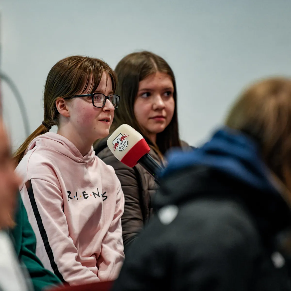 Bilder vom Girls' Day 2023 bei RB Leipzig.