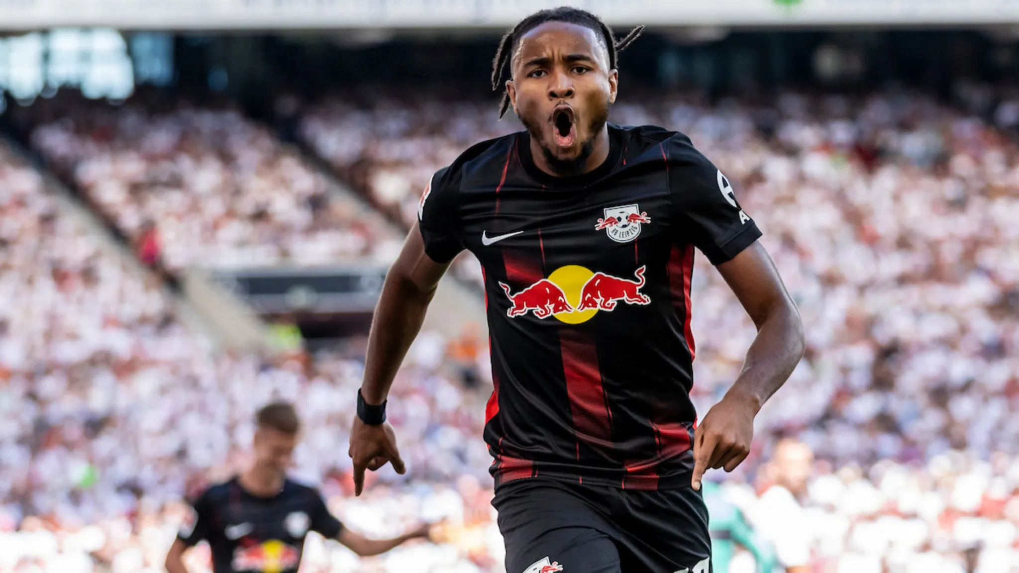 Im vergangenen Jahr eröffnete Christopher Nkunku für RBL am 1. Spieltag in Stuttgart.