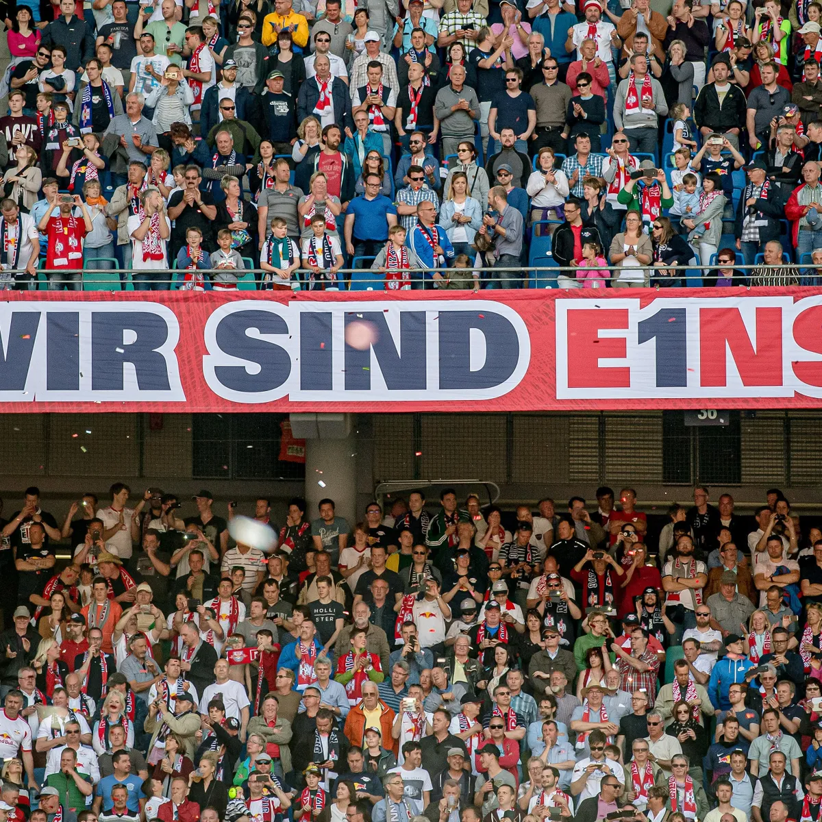 RB Leipzig steigt in die 1. Fußball-Bundesliga auf