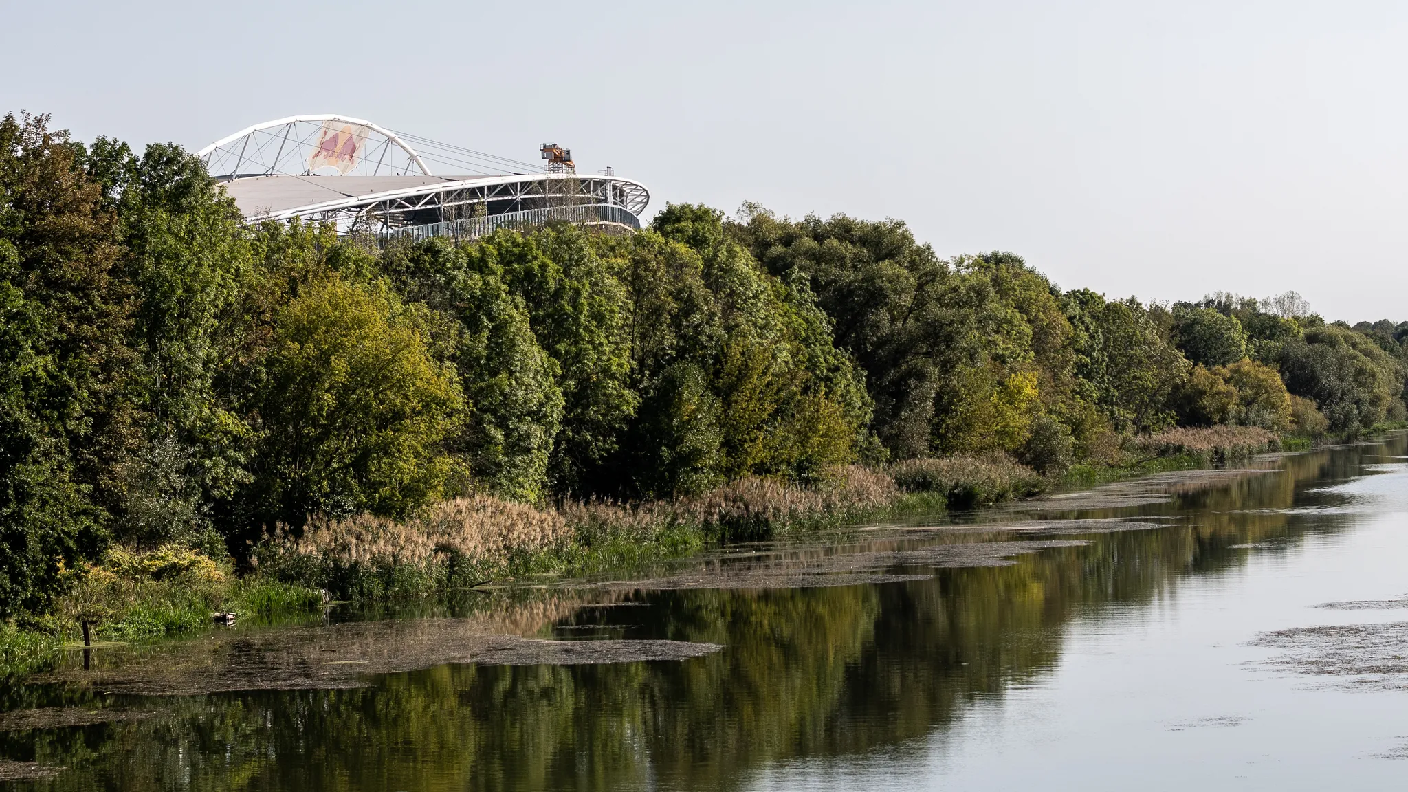 Nestled in Leipzig's green, our Red Bull Arena.