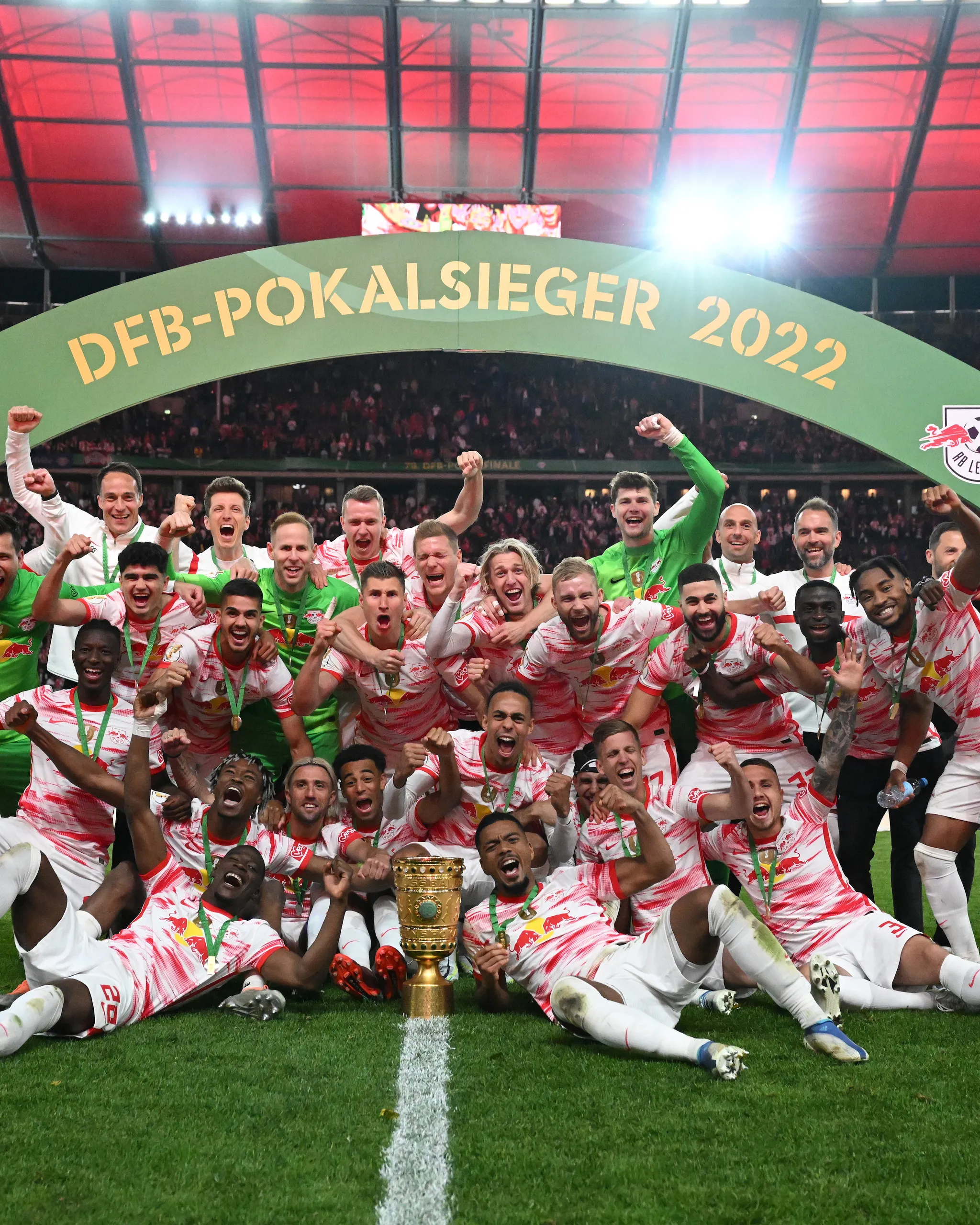 RB Leipzig win the DFB-Pokal!