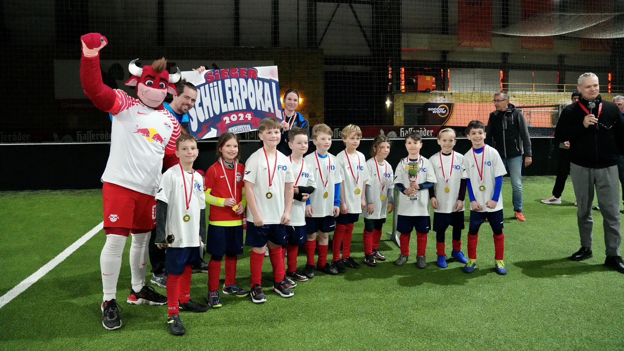 Die Sieger des RBL-Schülerpokals 2024 (1.-2. Klasse): 60. Grundschule Leipzig