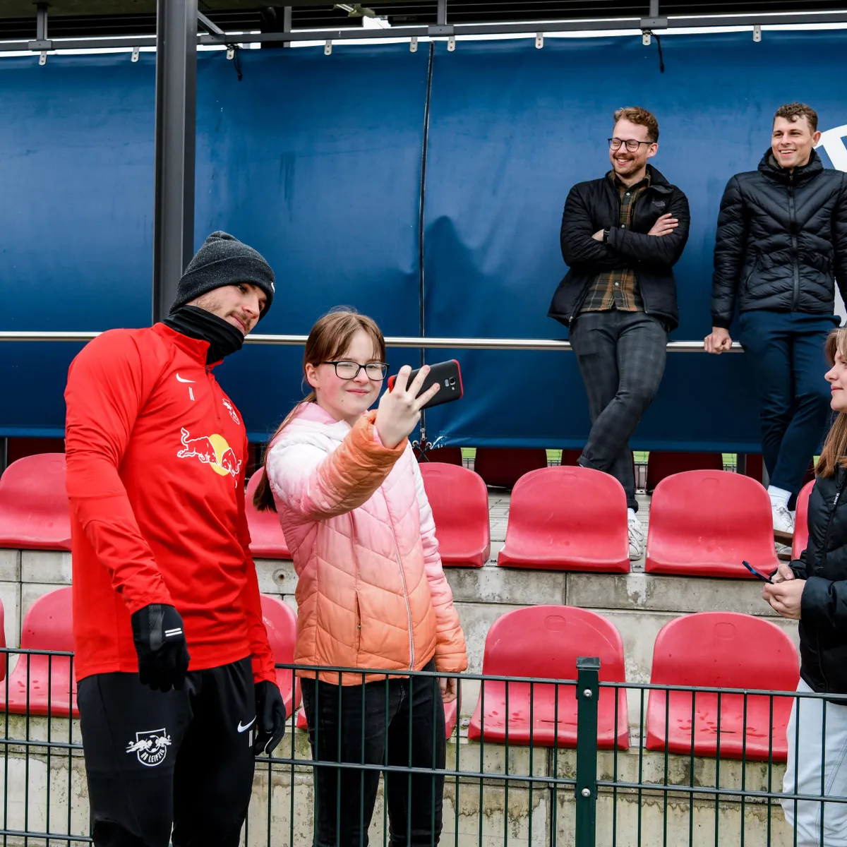 Bilder vom Girls' Day 2023 bei RB Leipzig.