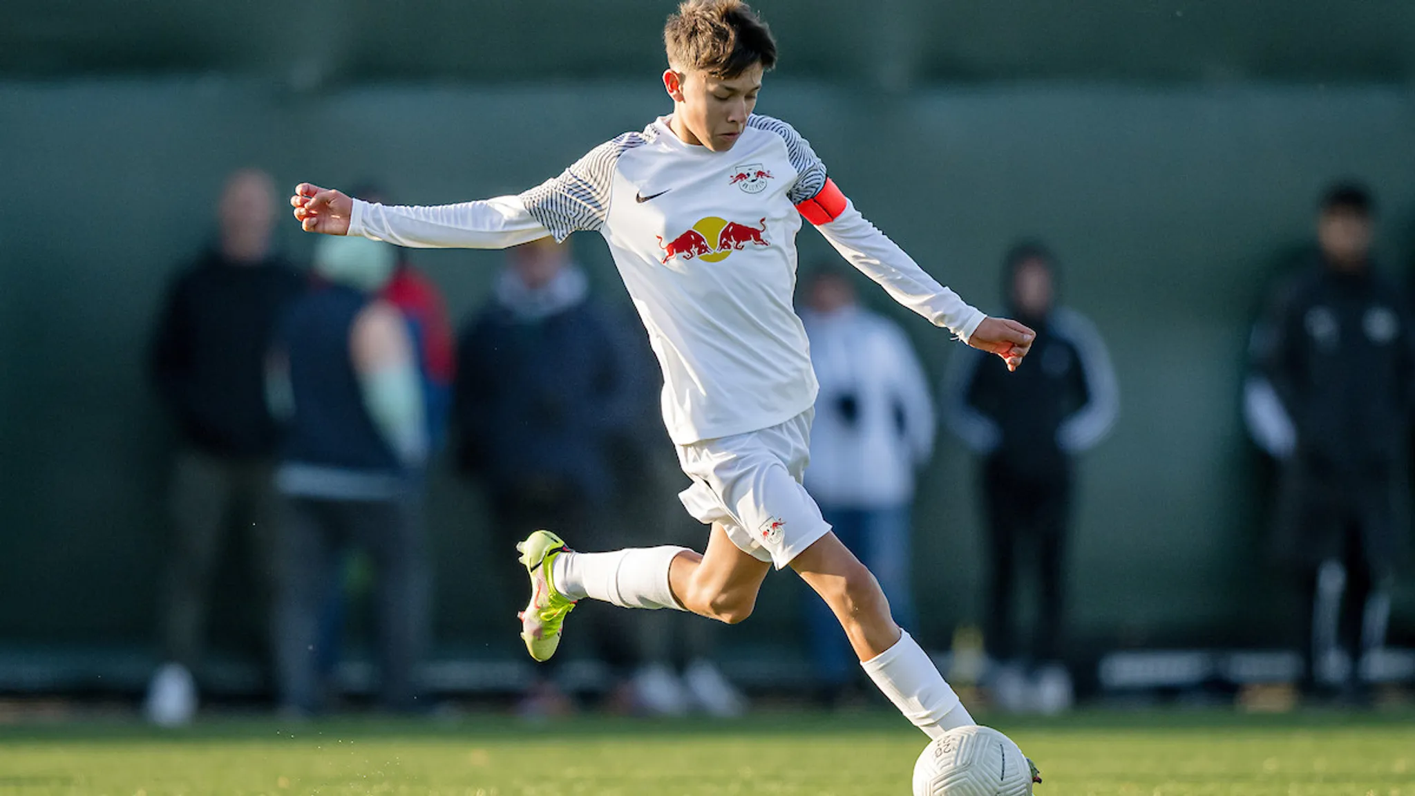 Spieler der U15 von RB Leipzig