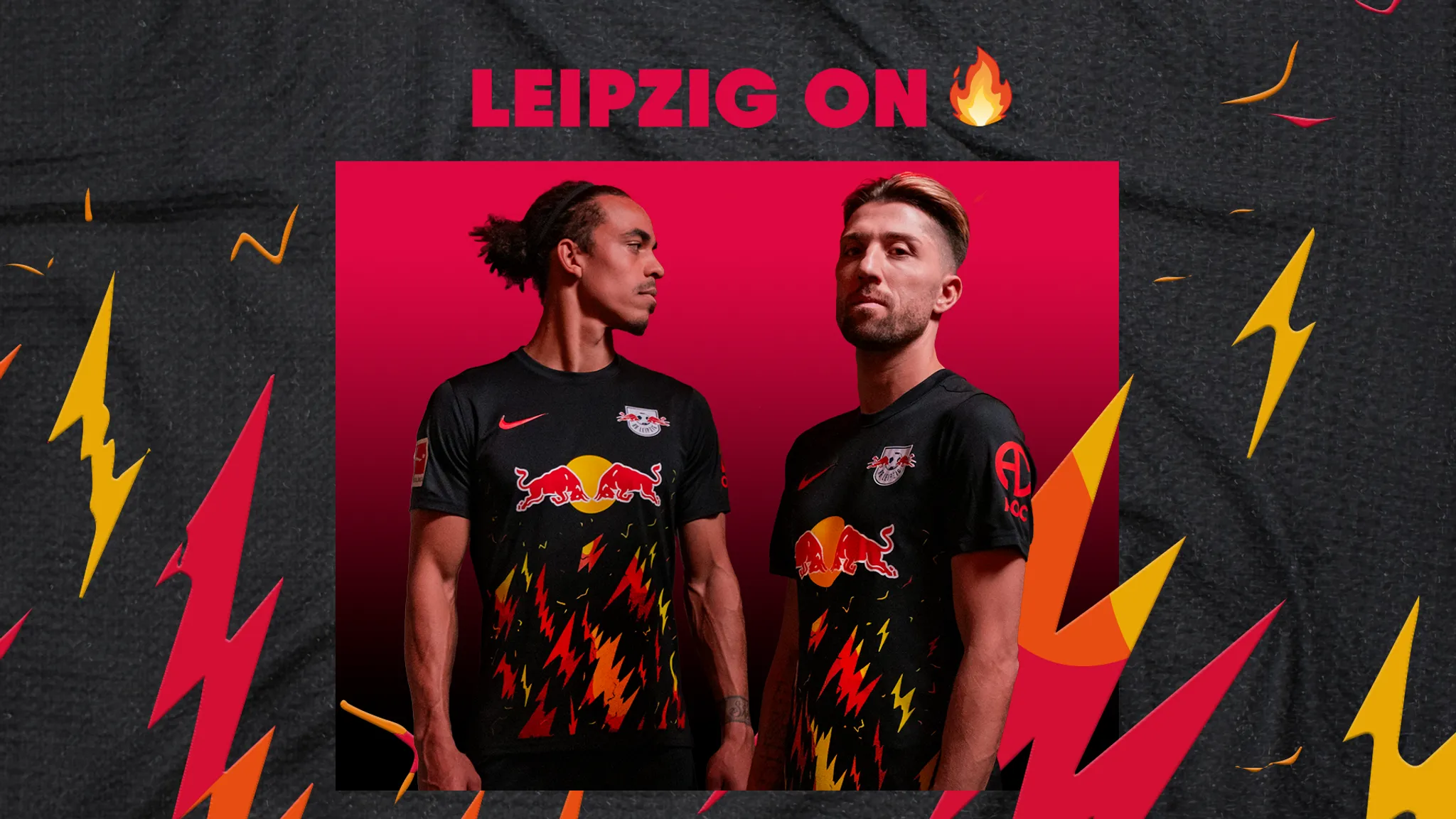 The Black special jersey from RB Leipzig