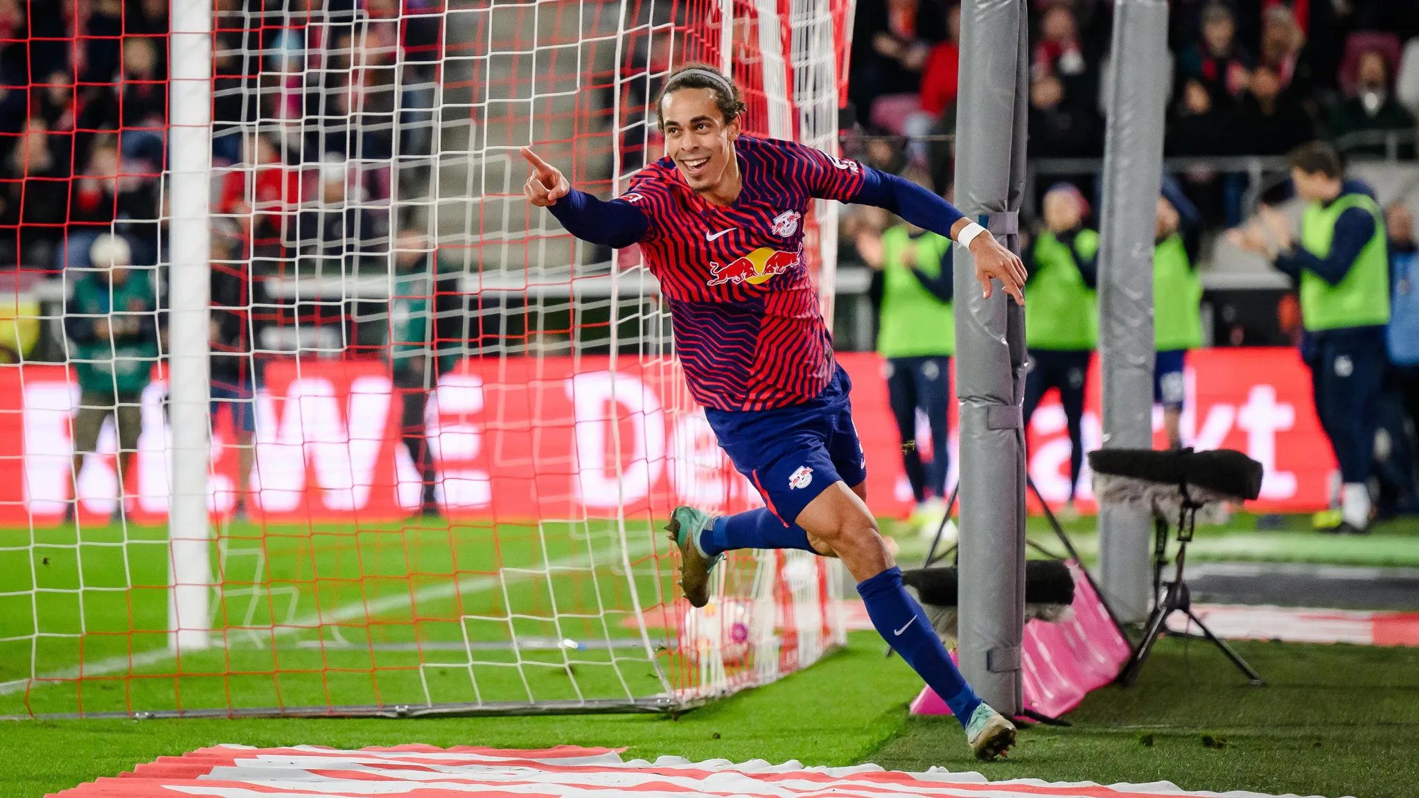 Yussuf Poulsen steht nach der Saison 2023/24 auf Platz drei der besten RBL-Torjäger.