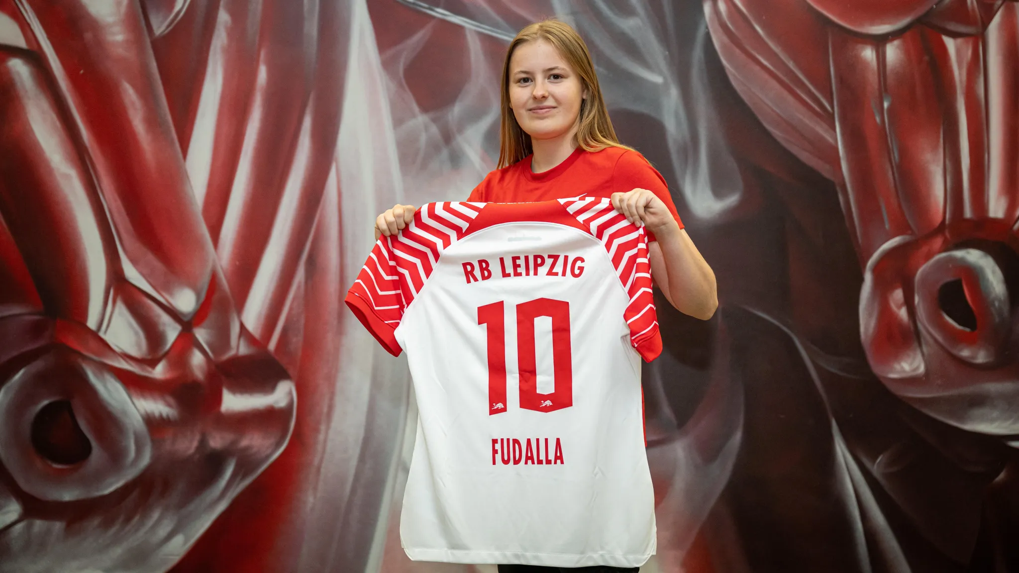 Stürmerin Vanessa Fudalla von RB Leipzig