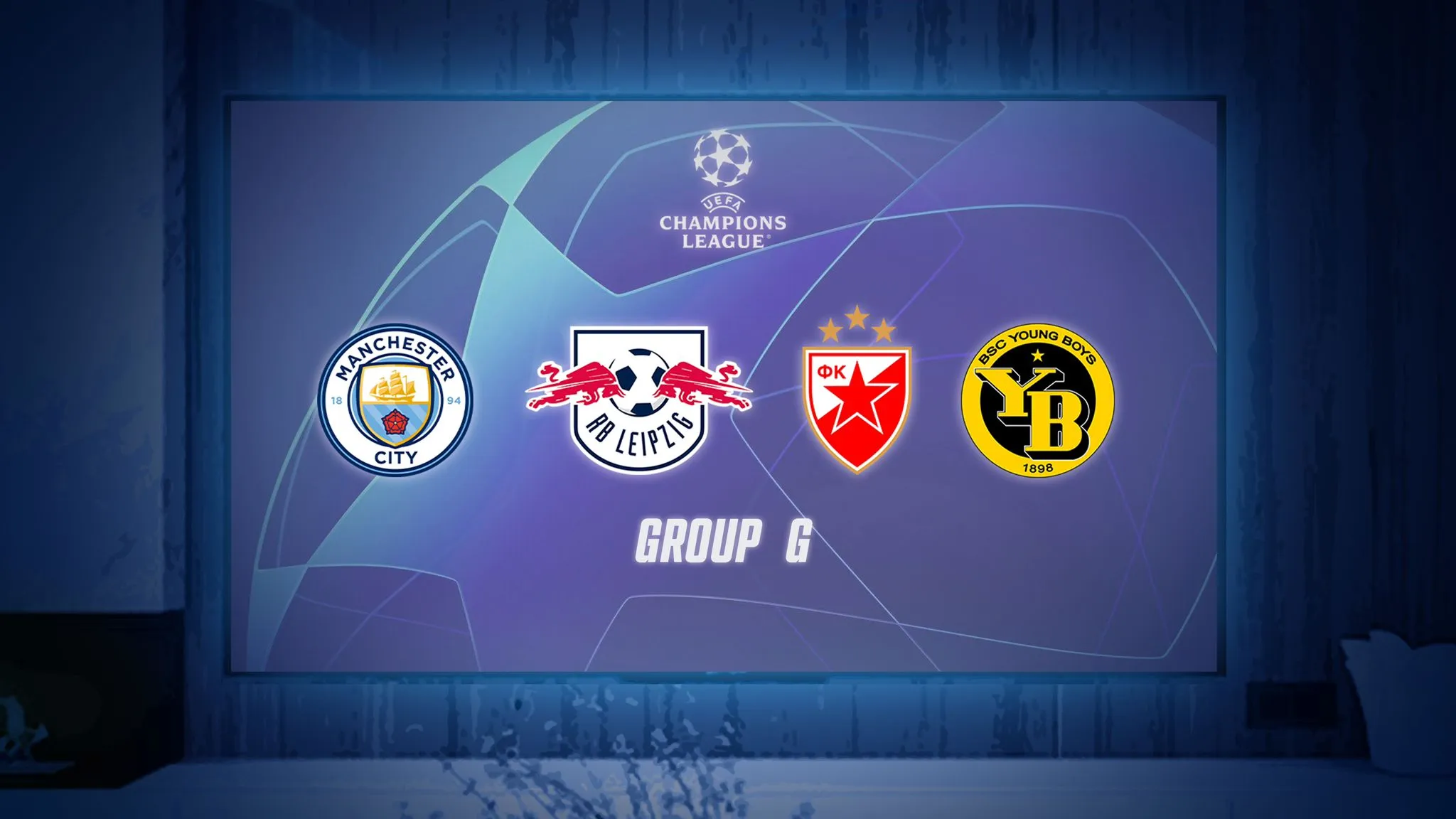 RBL’s opponents in the Champions League group stages
