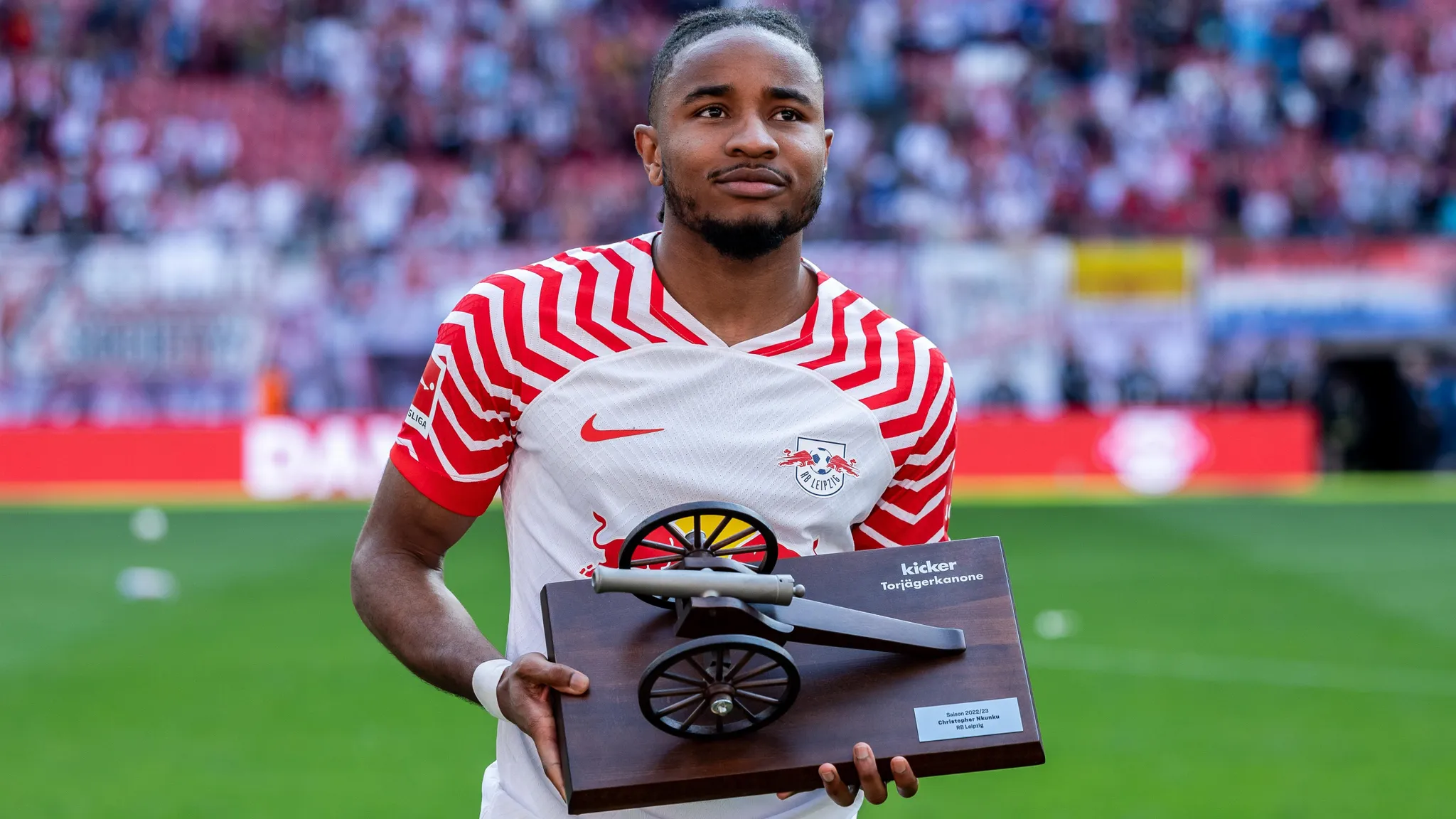 Christoph Nkunku ist Leipzigs erster Bundesliga-Torschützenkönig.