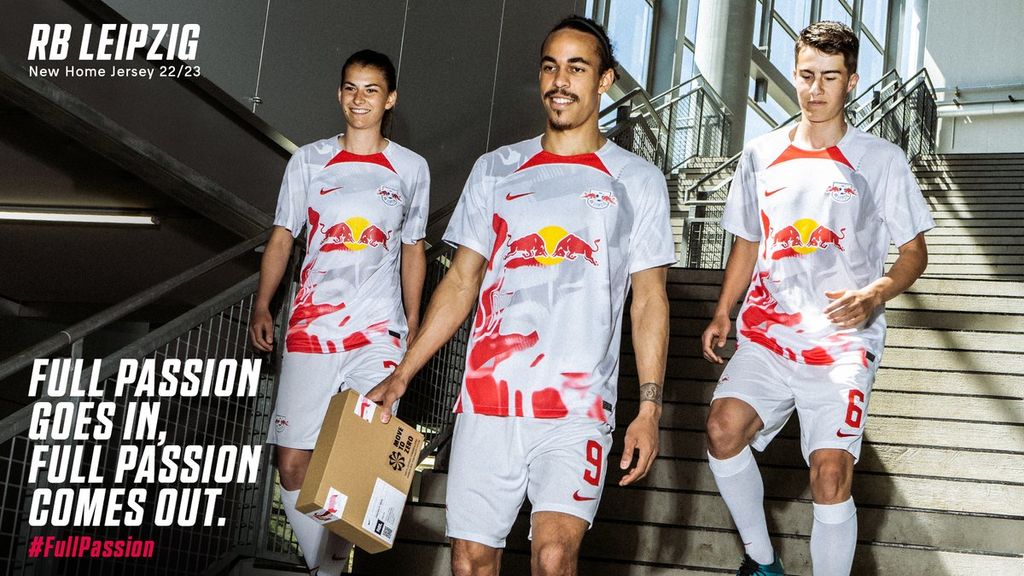 Official 2022-2023 Red Bull Leipzig Away Shirt: Buy Online on Offer