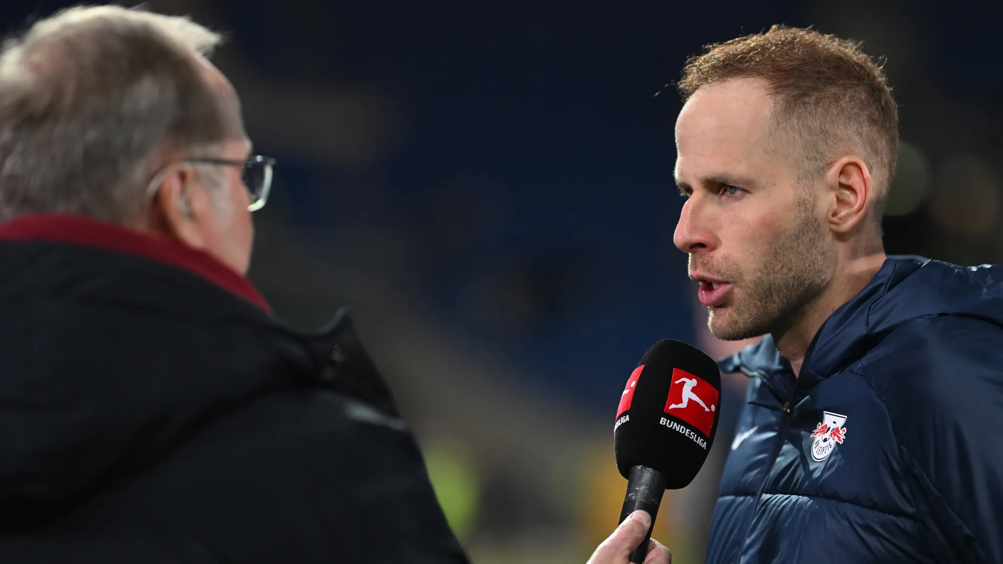 Goalkeeper Peter Gulacsi in an interview on DAZN after the game.