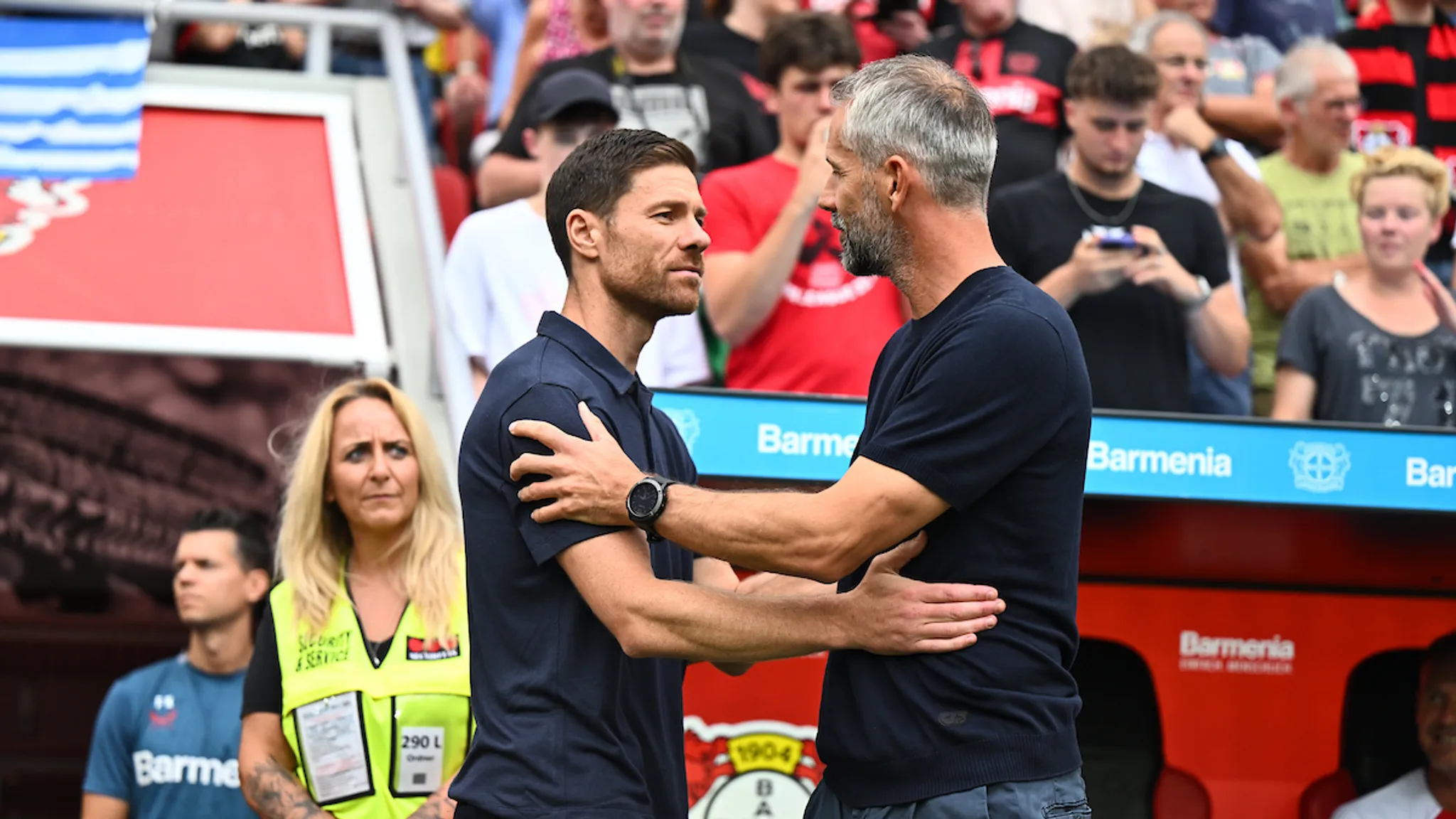 Die Bilder zu unserem Bundesligaauftakt bei Bayer Leverkusen.