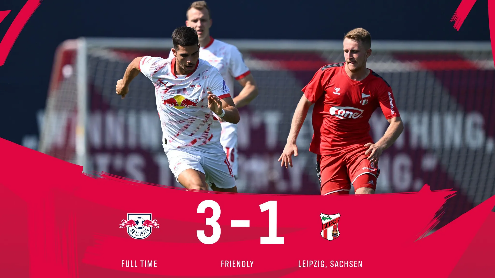 Andre Silva and company have a win to celebrate against ZFC Meuselwitz