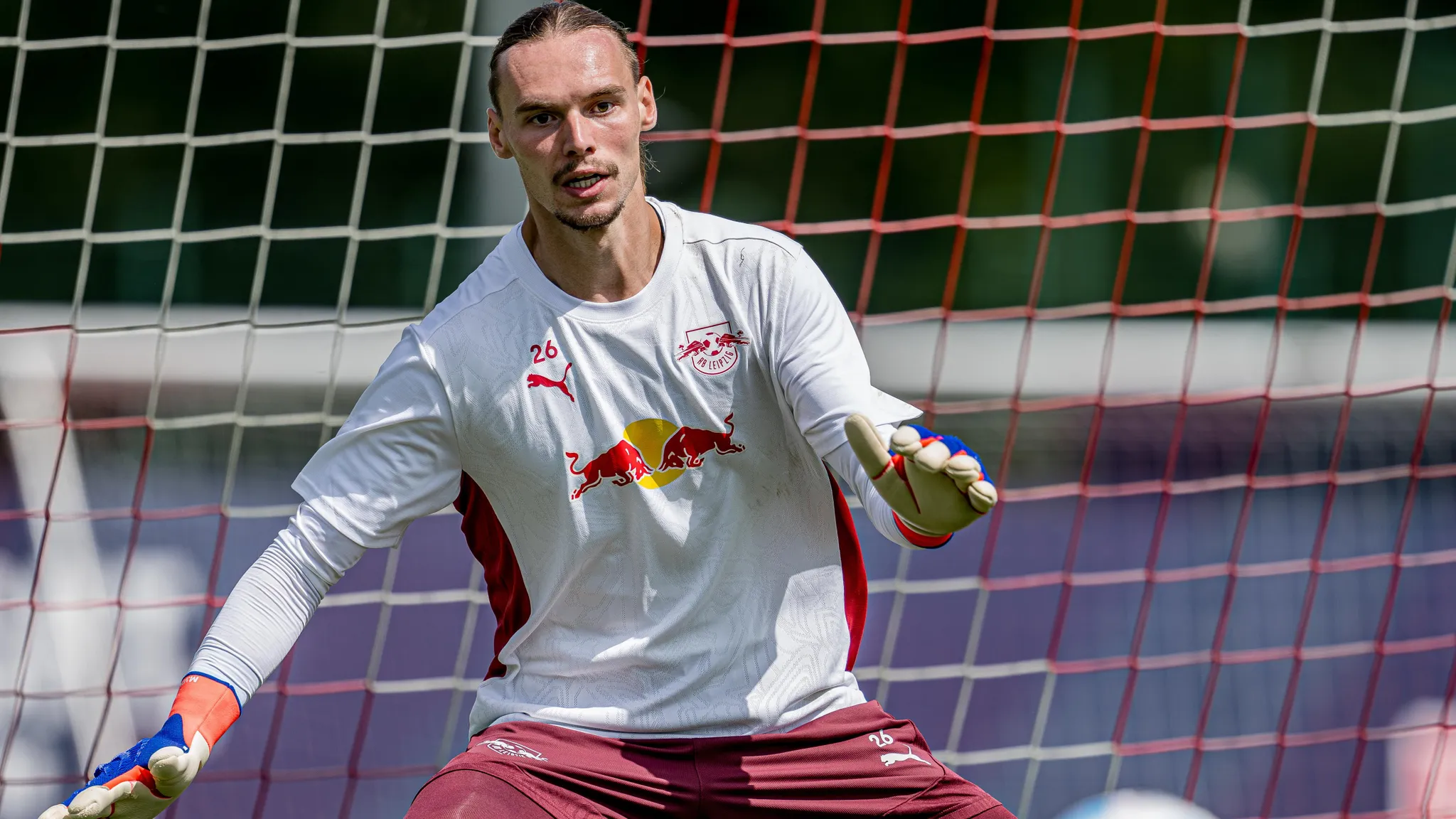 Maarten Vandevoordt is happy about his move to RB Leipzig.